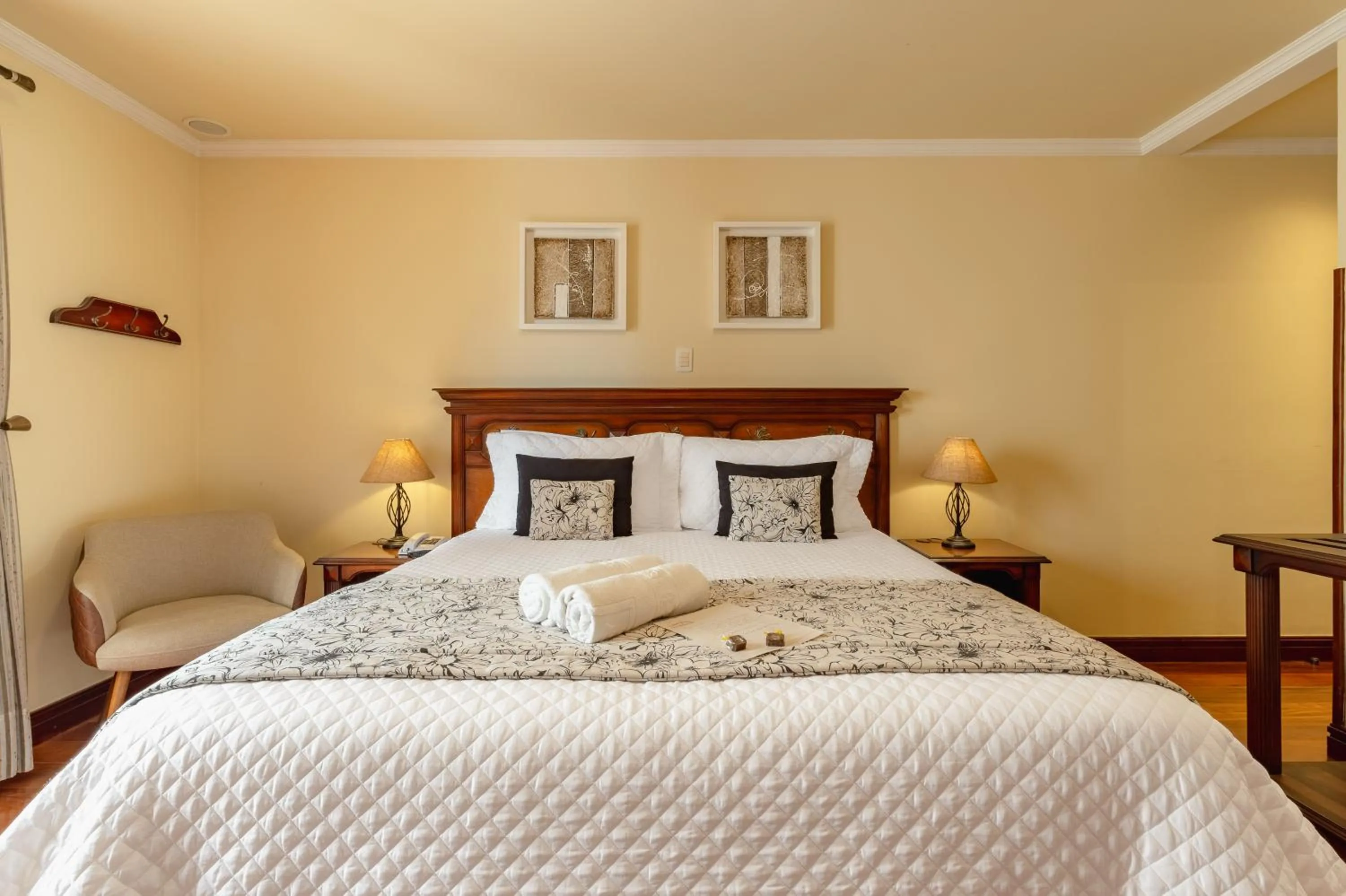 Bed in Pousada D'Biagy Raízes