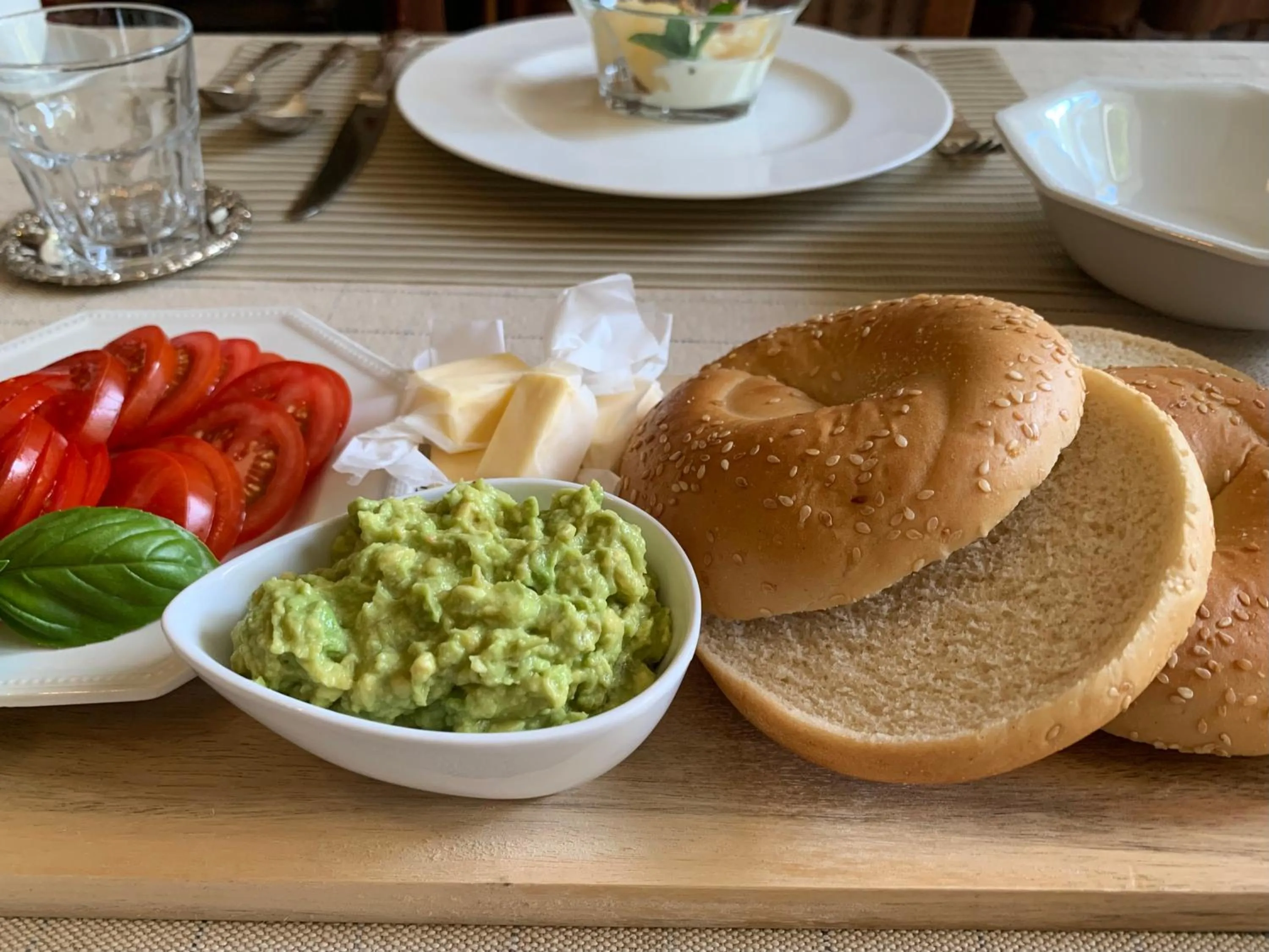 Continental breakfast in Karamana Homestead (1872)