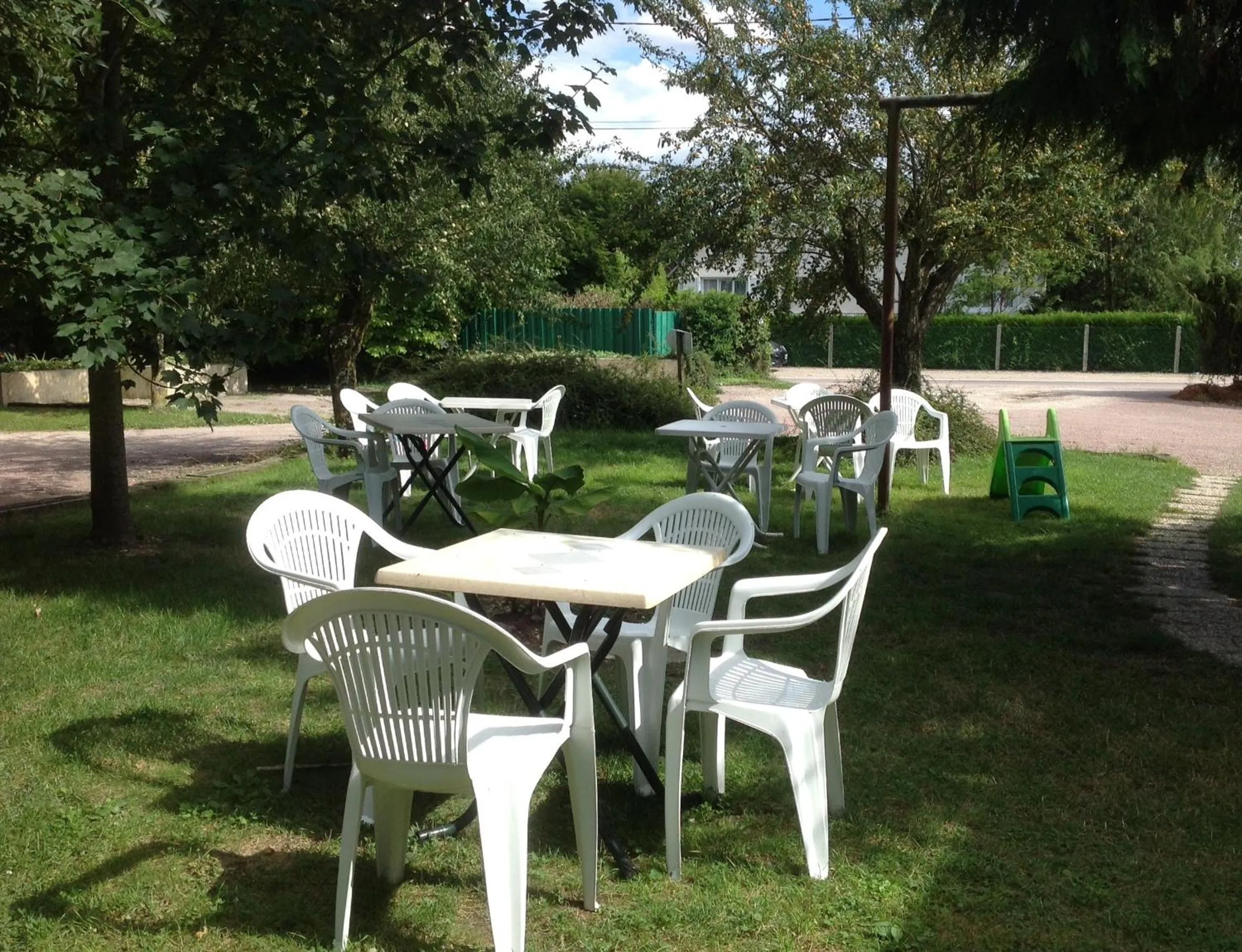 Balcony/Terrace in Logis Auberge De La Plaine
