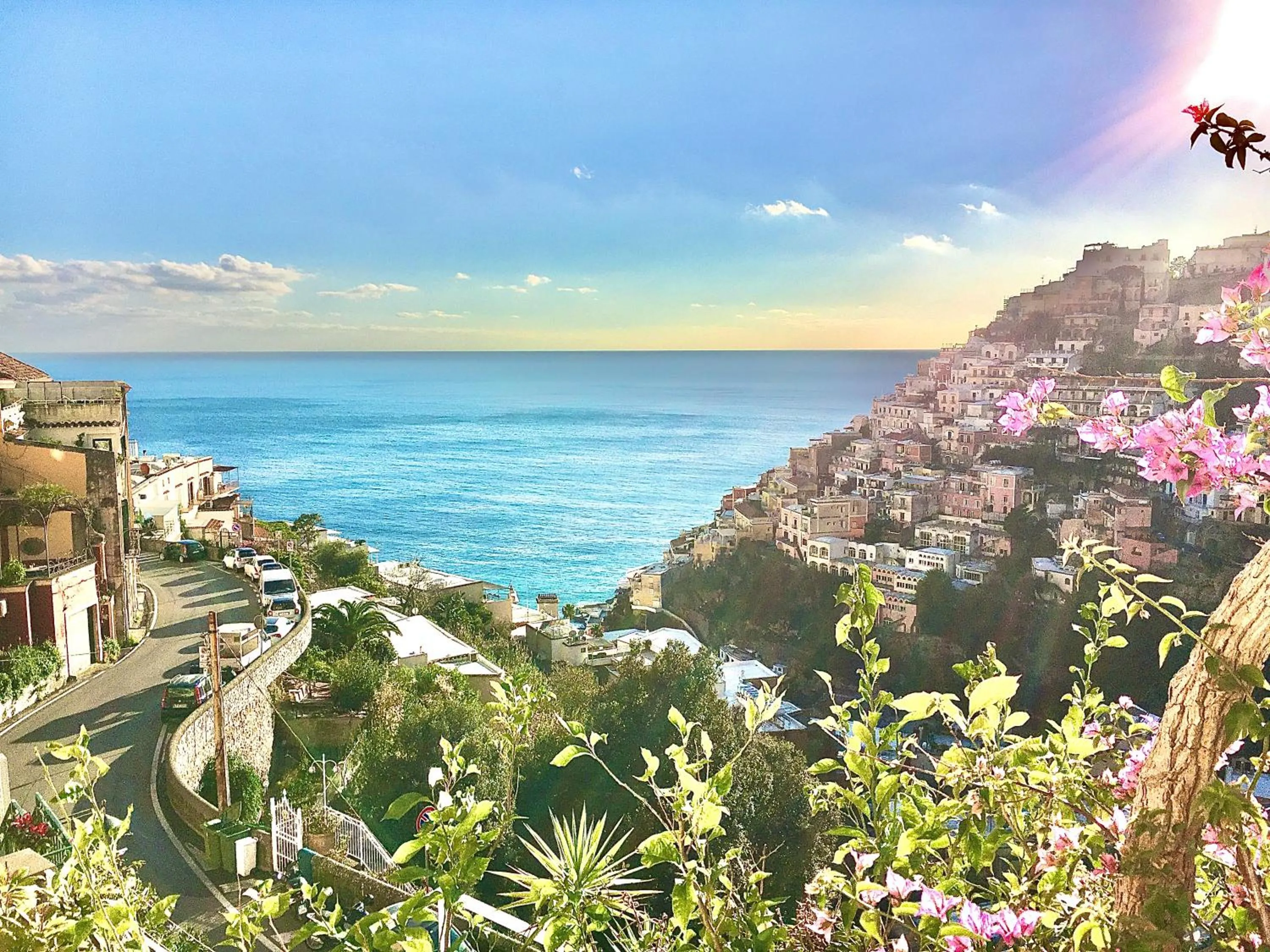 Studio Apartment with Sea View in Santiago vacation home in Positano