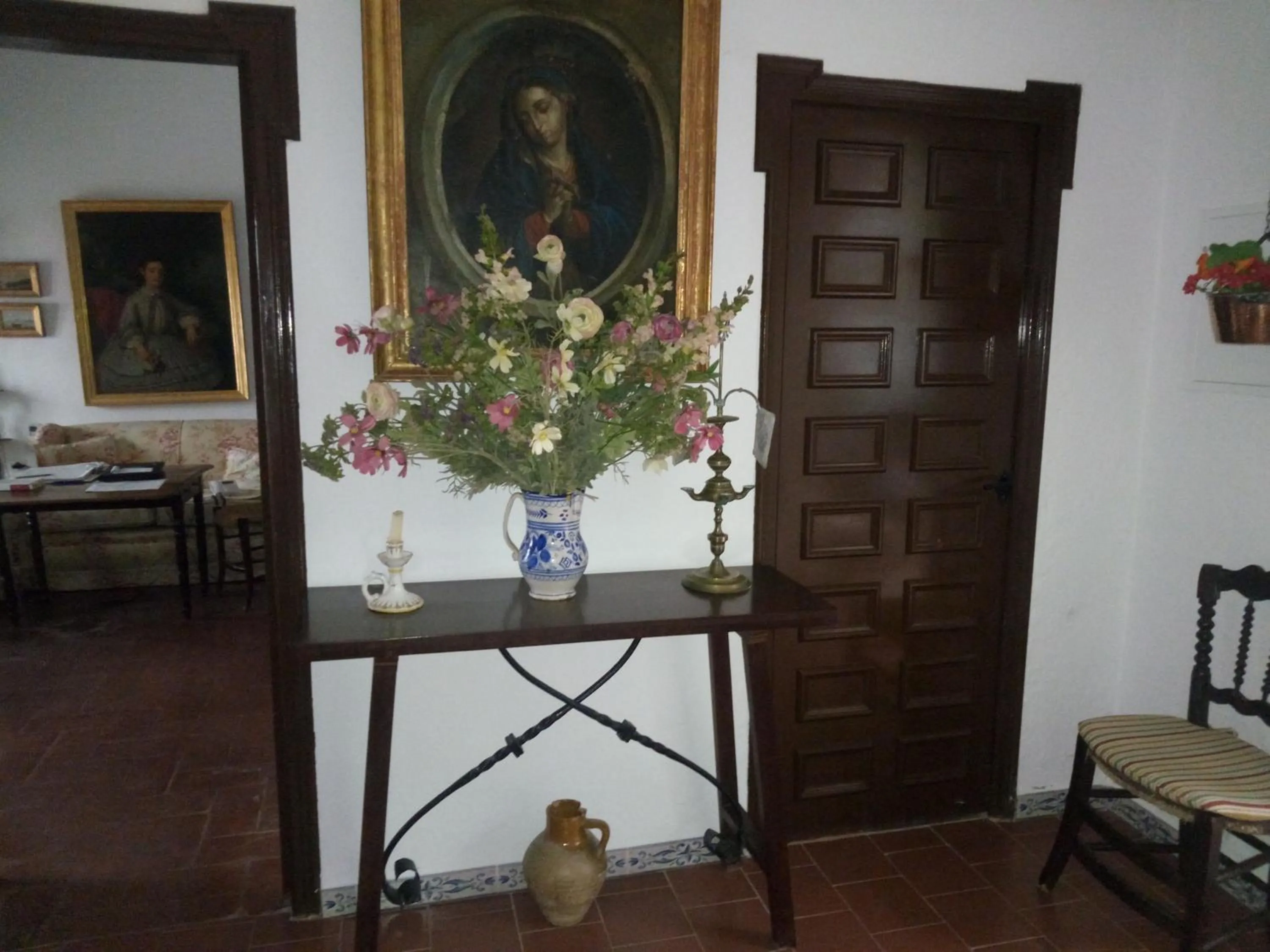 Lobby or reception in Hostal Gran Capitan