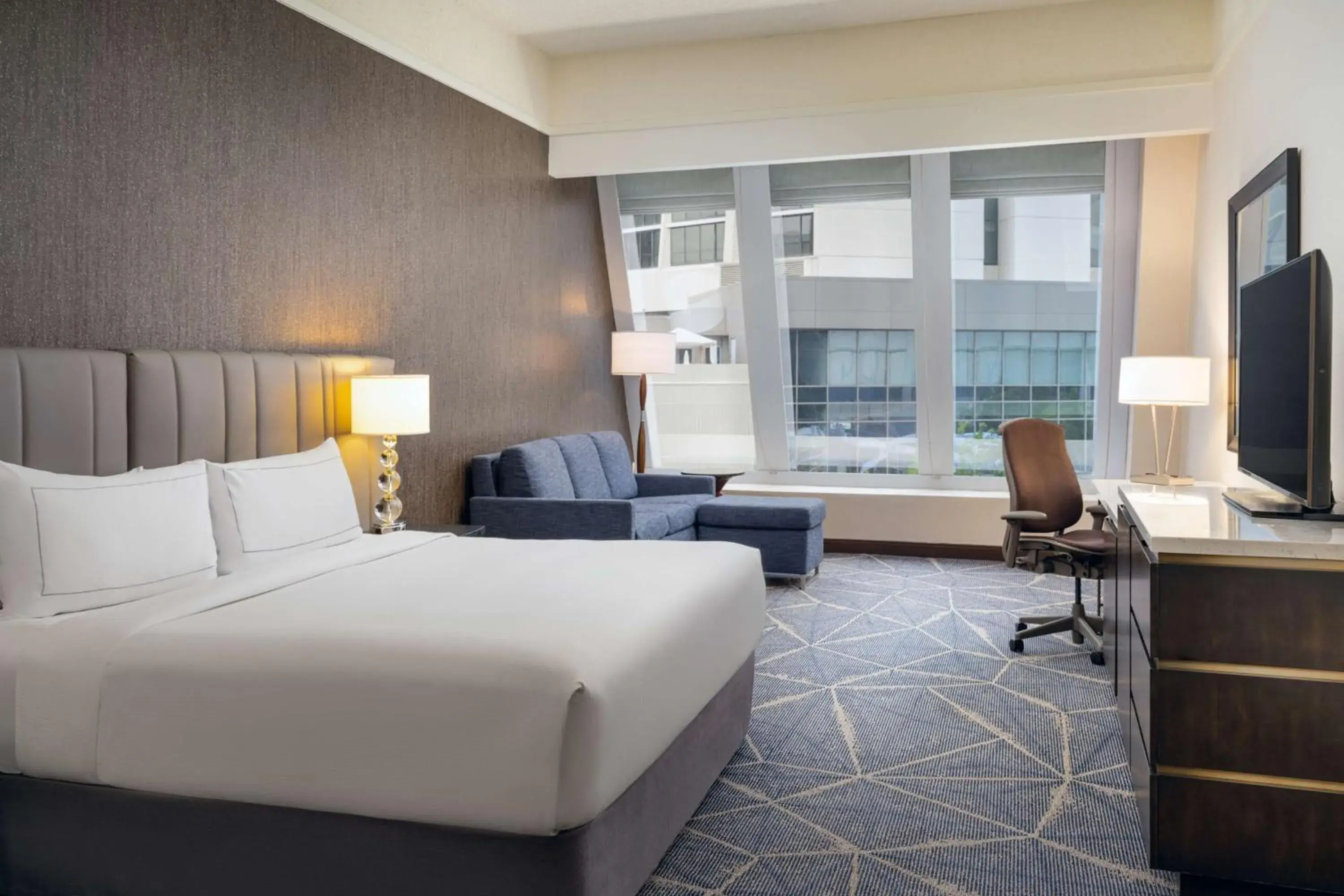 Bed in Hilton Atlanta Bed in Hilton Atlanta