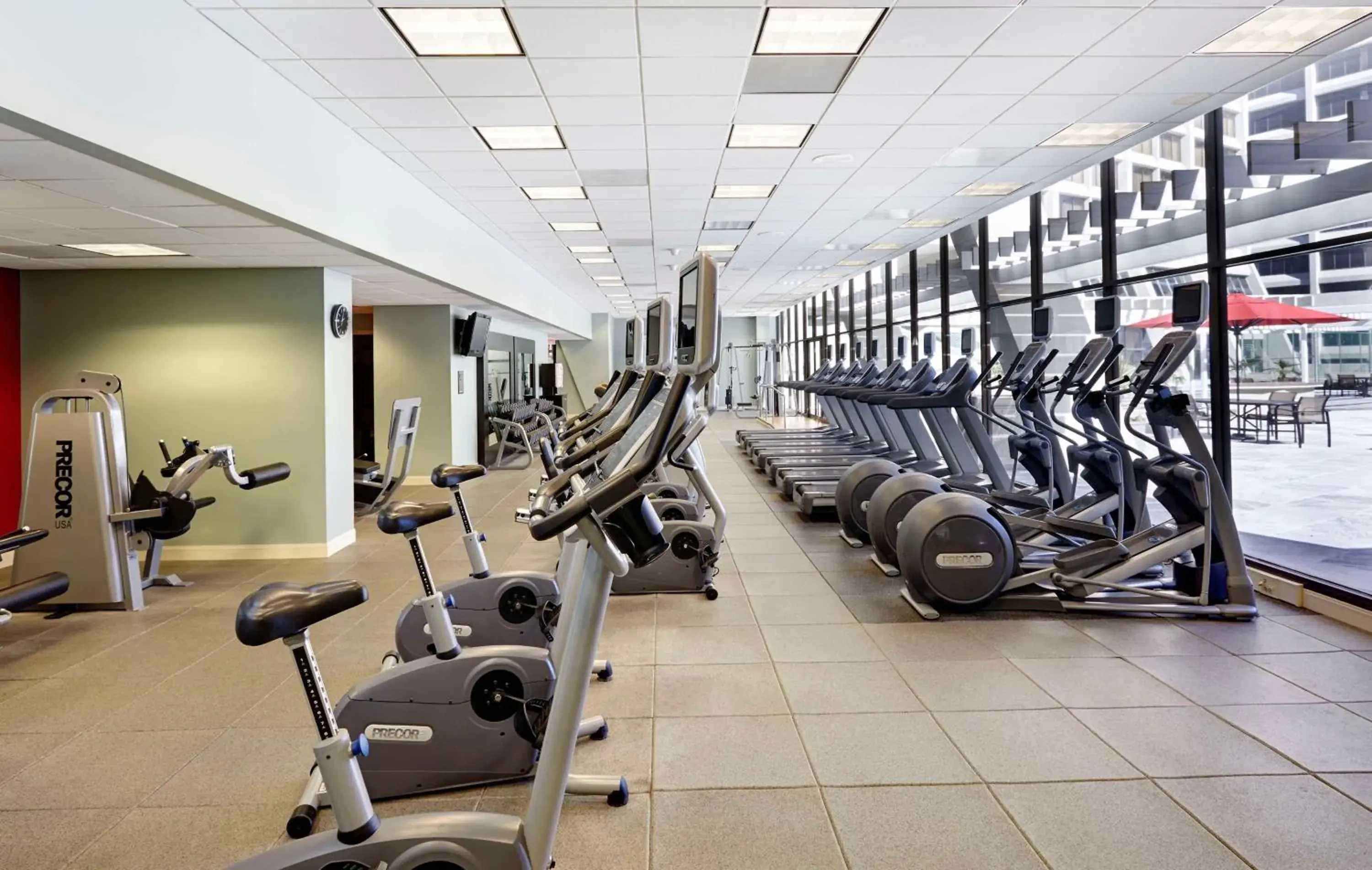 Fitness centre/facilities in Hilton Atlanta Fitness centre/facilities in Hilton Atlanta