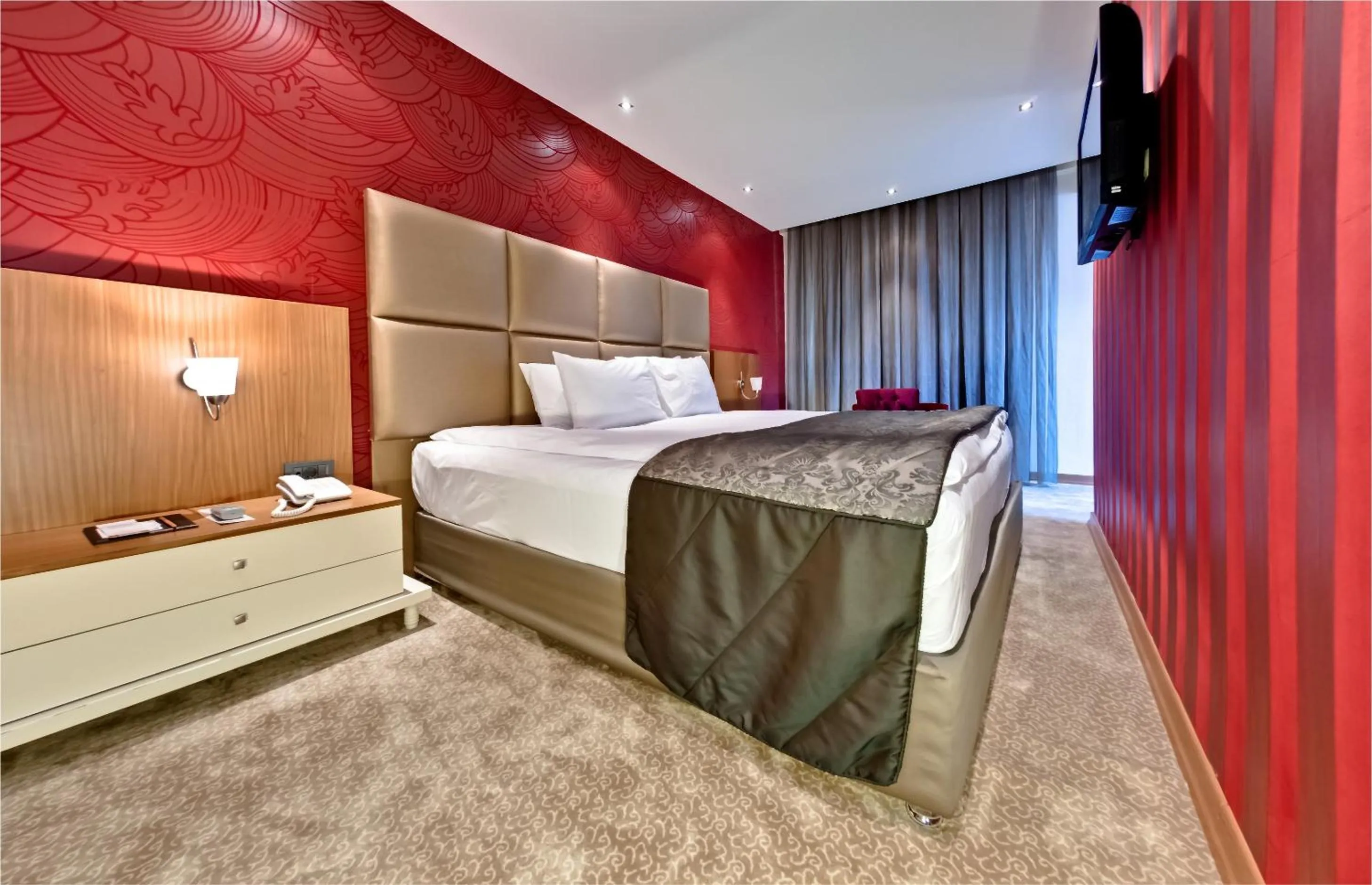 Bedroom in Riva Reşatbey Luxury Hotel