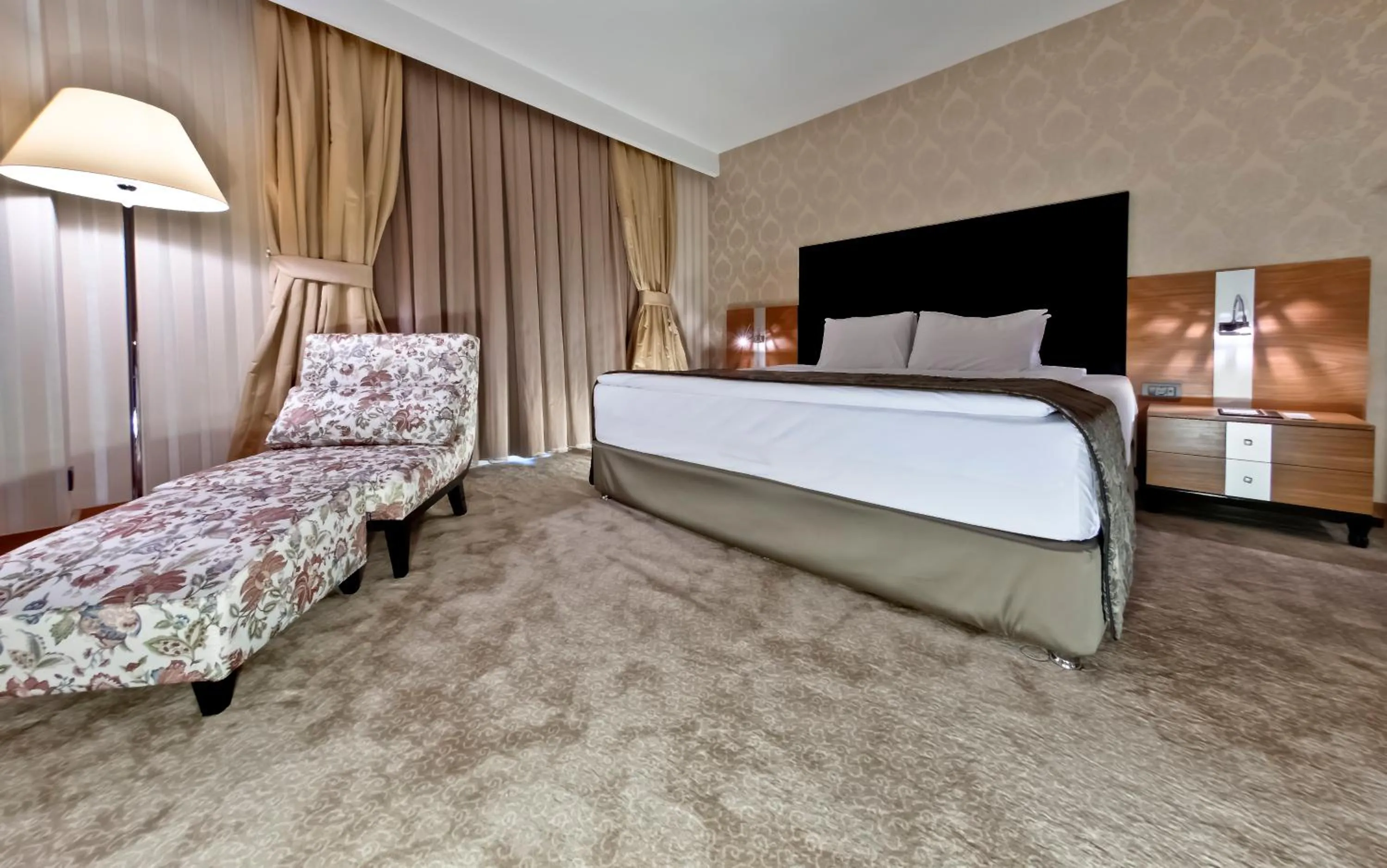 Bedroom in Riva Reşatbey Luxury Hotel