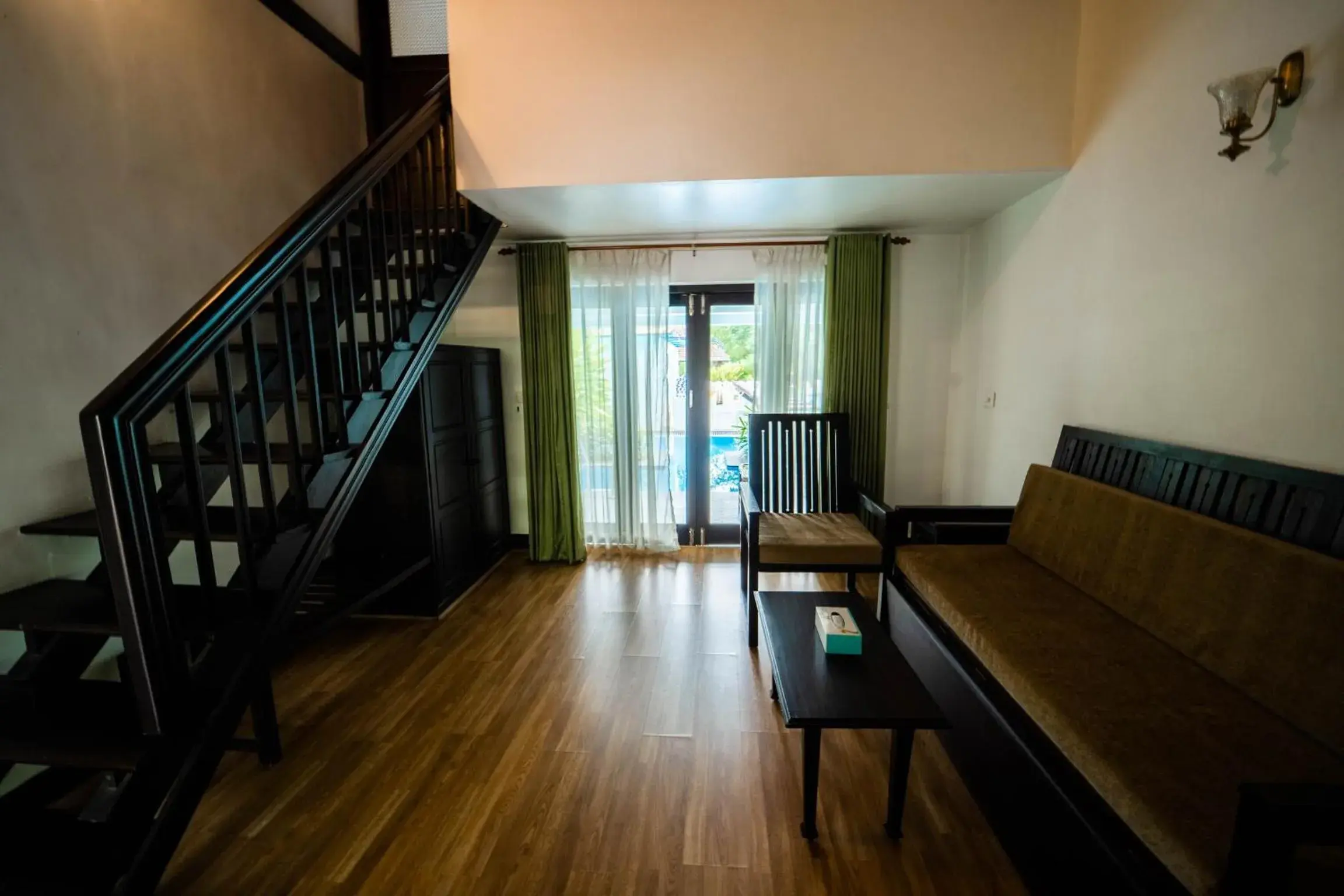 Living room in Nihara Resort and Spa Cochin Living room in Nihara Resort and Spa Cochin