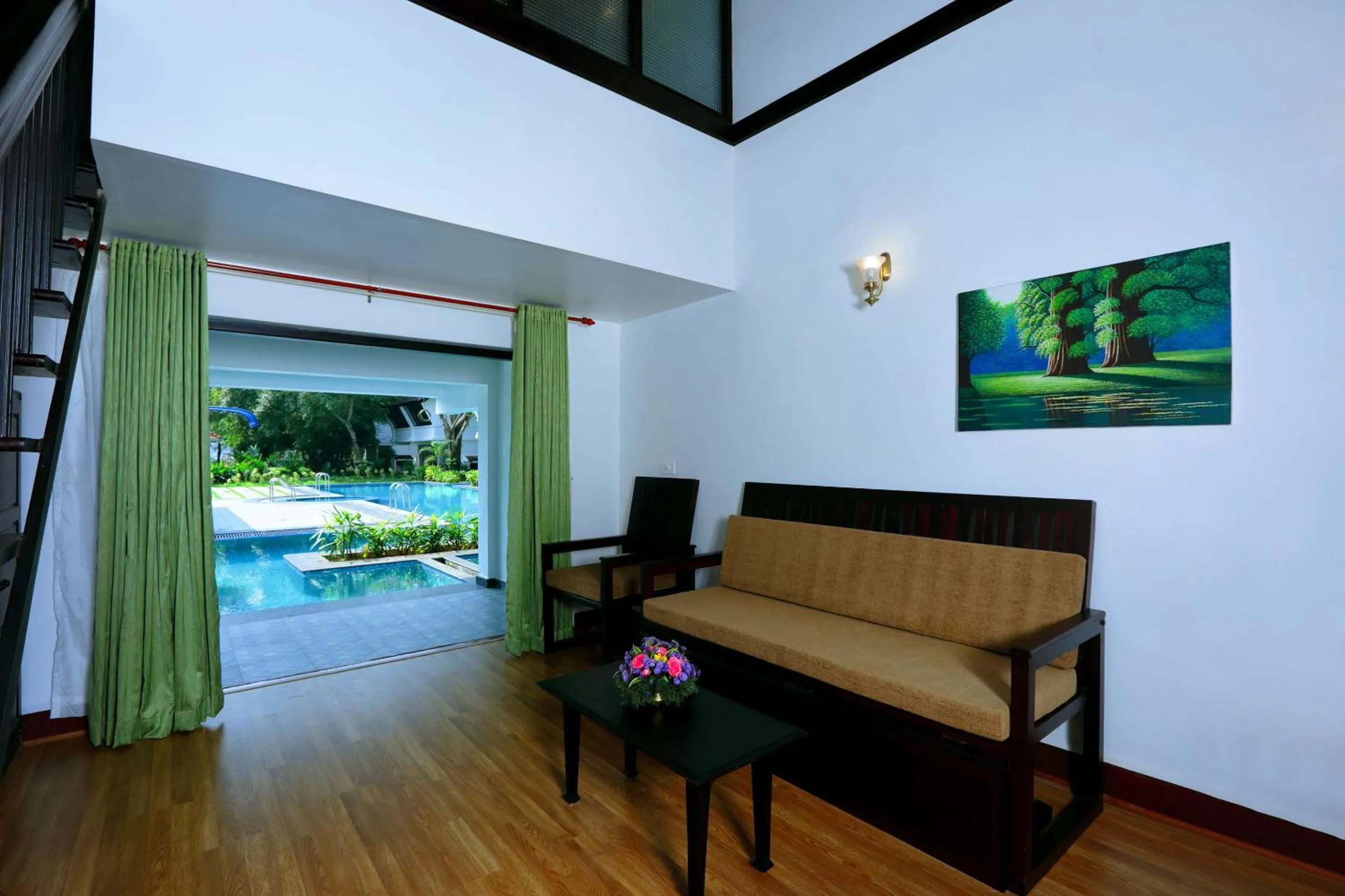 Living room in Nihara Resort and Spa Cochin