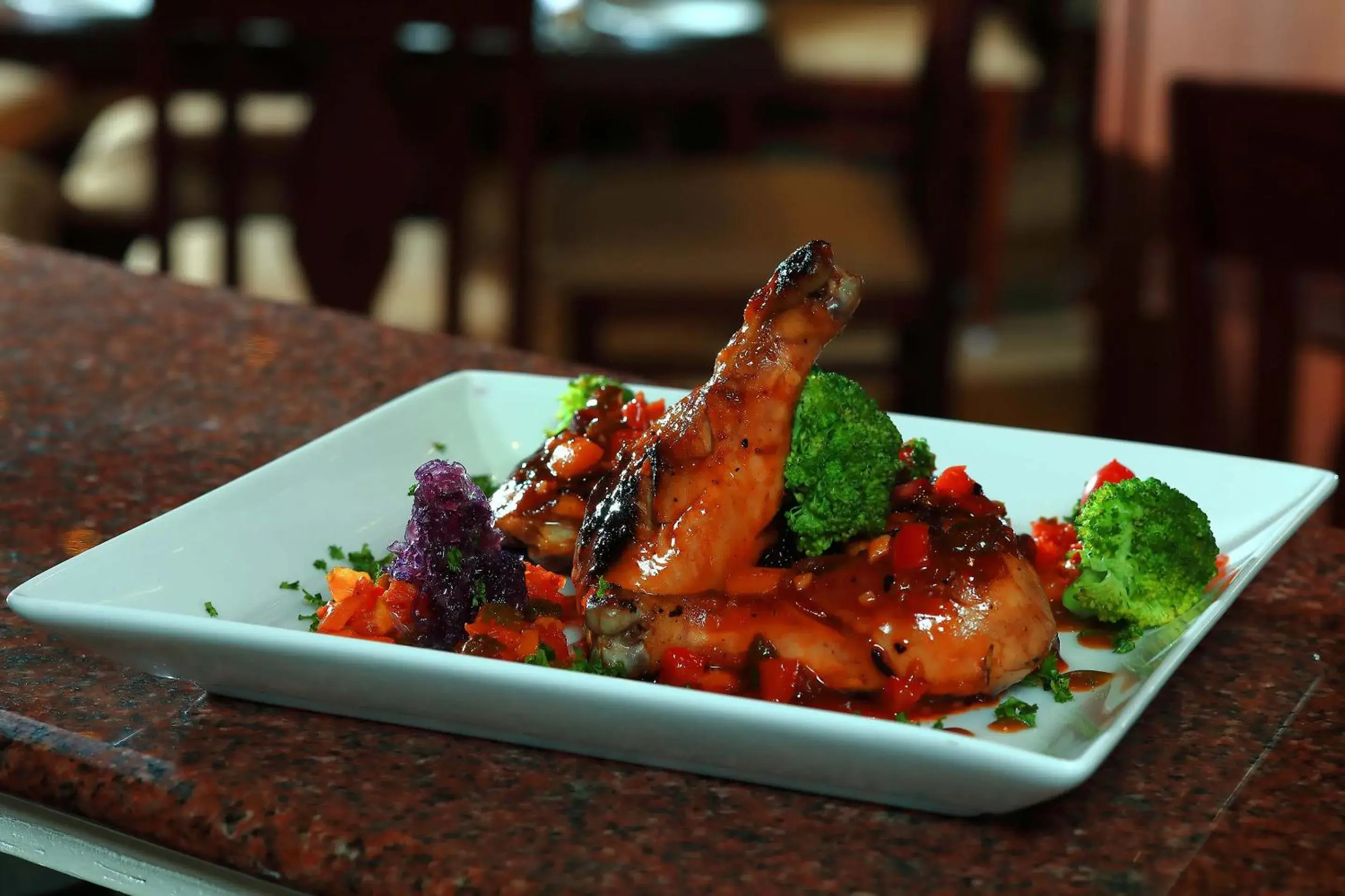 Food close-up in Nihara Resort and Spa Cochin Food close-up in Nihara Resort and Spa Cochin