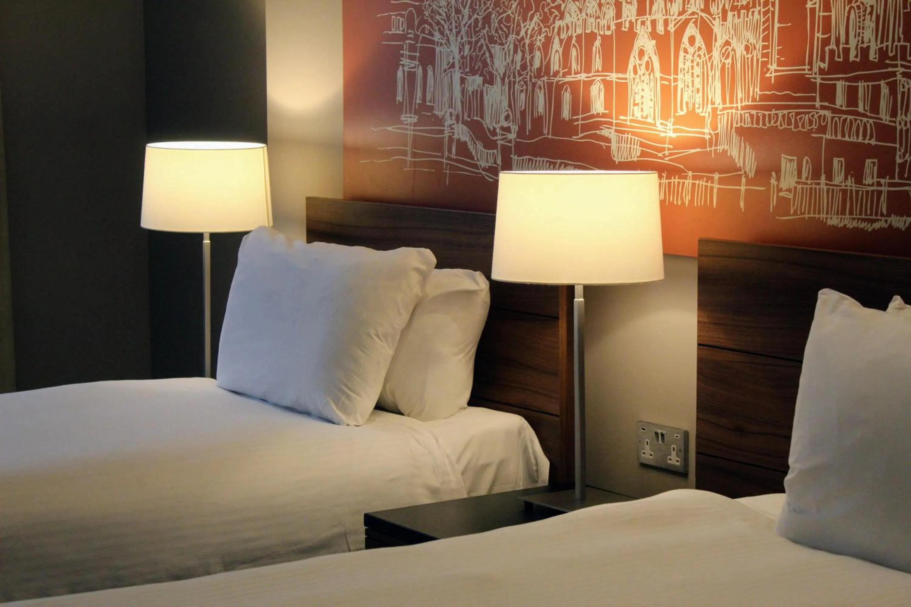 Bed in The Townhouse Manchester