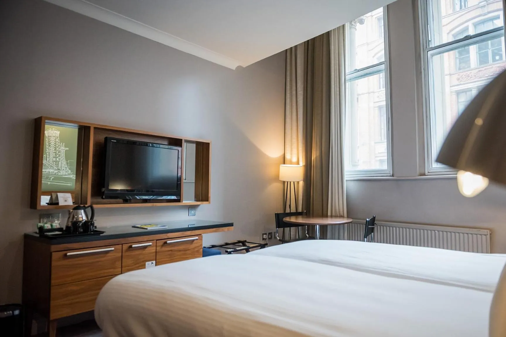 Bed in The Townhouse Manchester