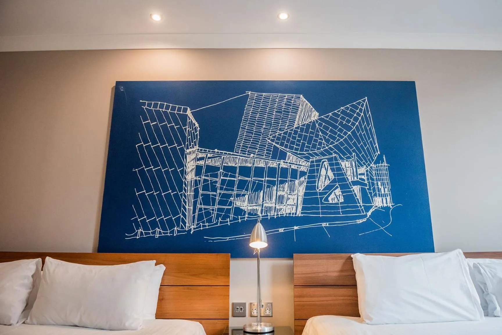 Bedroom, Bed in The Townhouse Manchester