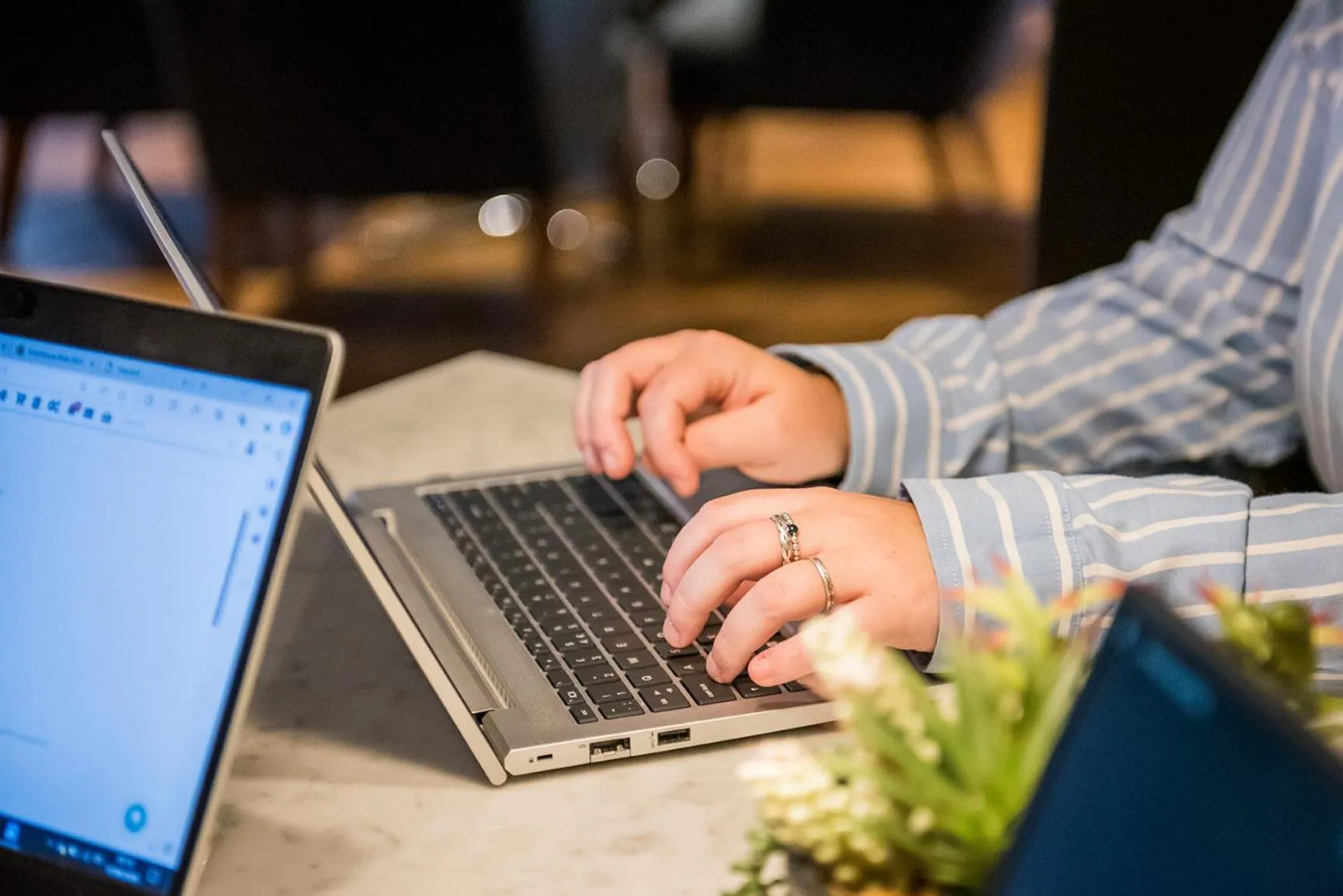 Communal lounge/ TV room in The Townhouse Manchester
