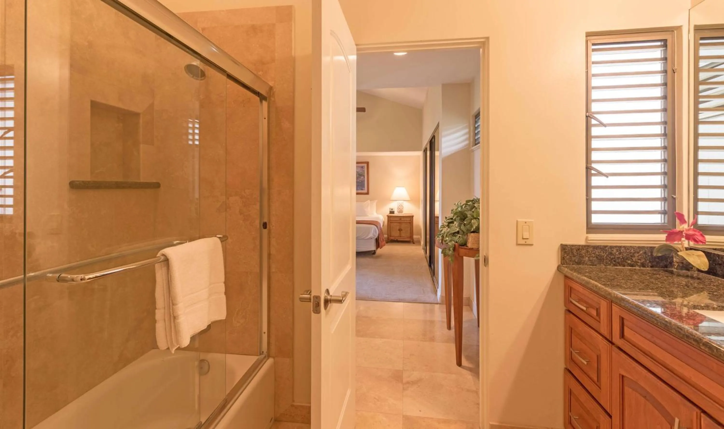 Bathroom in Wailea Elua Village - CoralTree Residence Collection
