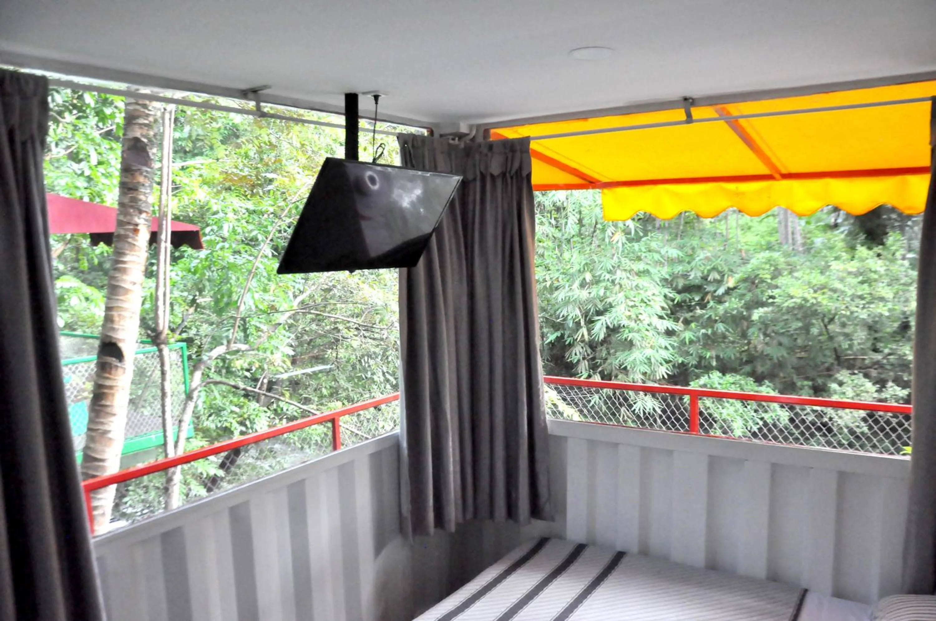 TV and multimedia in Hau Eco Lodges Citumang Pangandaran