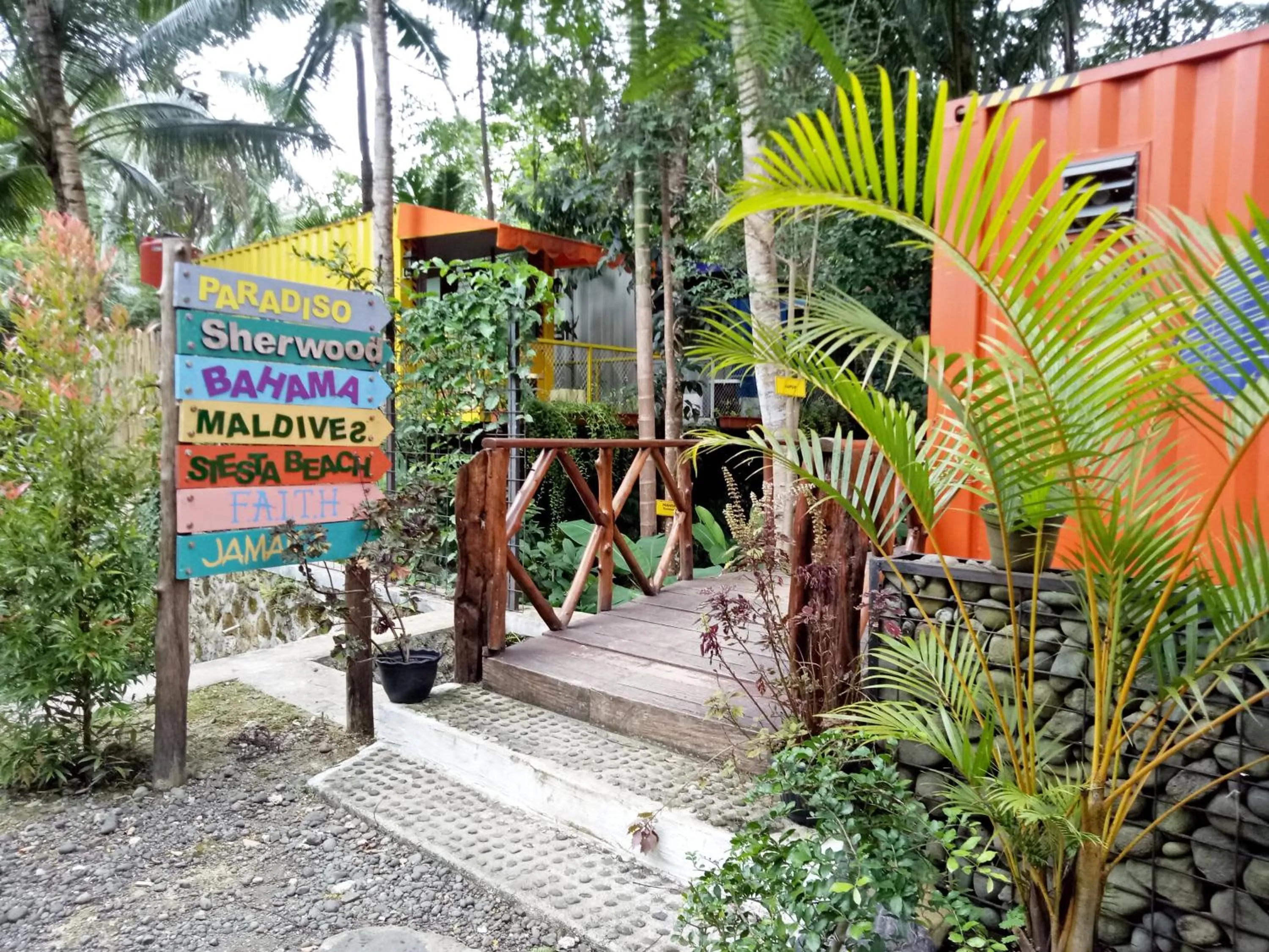 Property building in Hau Eco Lodges Citumang Pangandaran