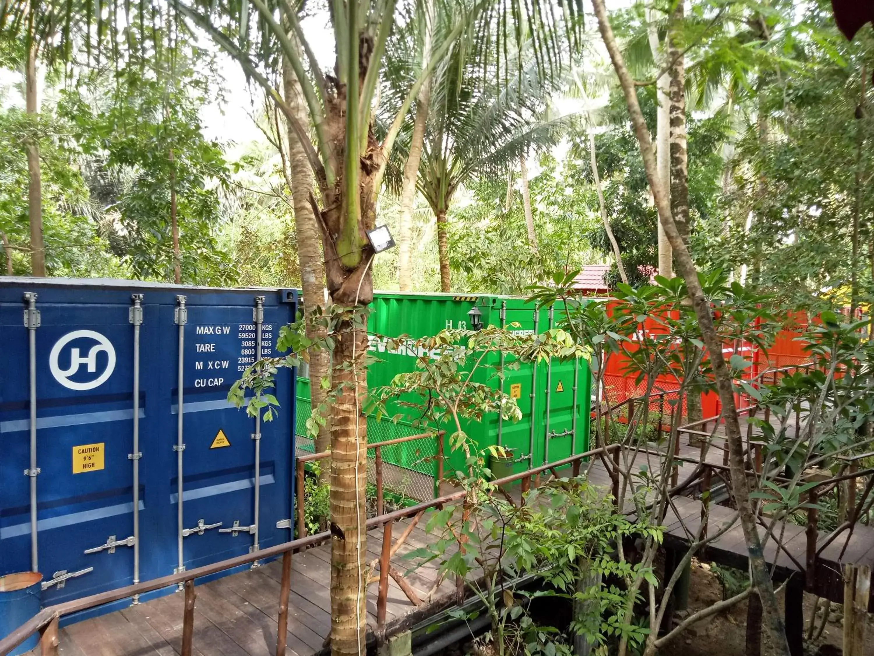 Property building in Hau Eco Lodges Citumang Pangandaran Property building in Hau Eco Lodges Citumang Pangandaran