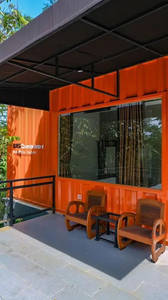 Deluxe Twin Room in Hau Eco Lodges Citumang Pangandaran Deluxe Twin Room in Hau Eco Lodges Citumang Pangandaran