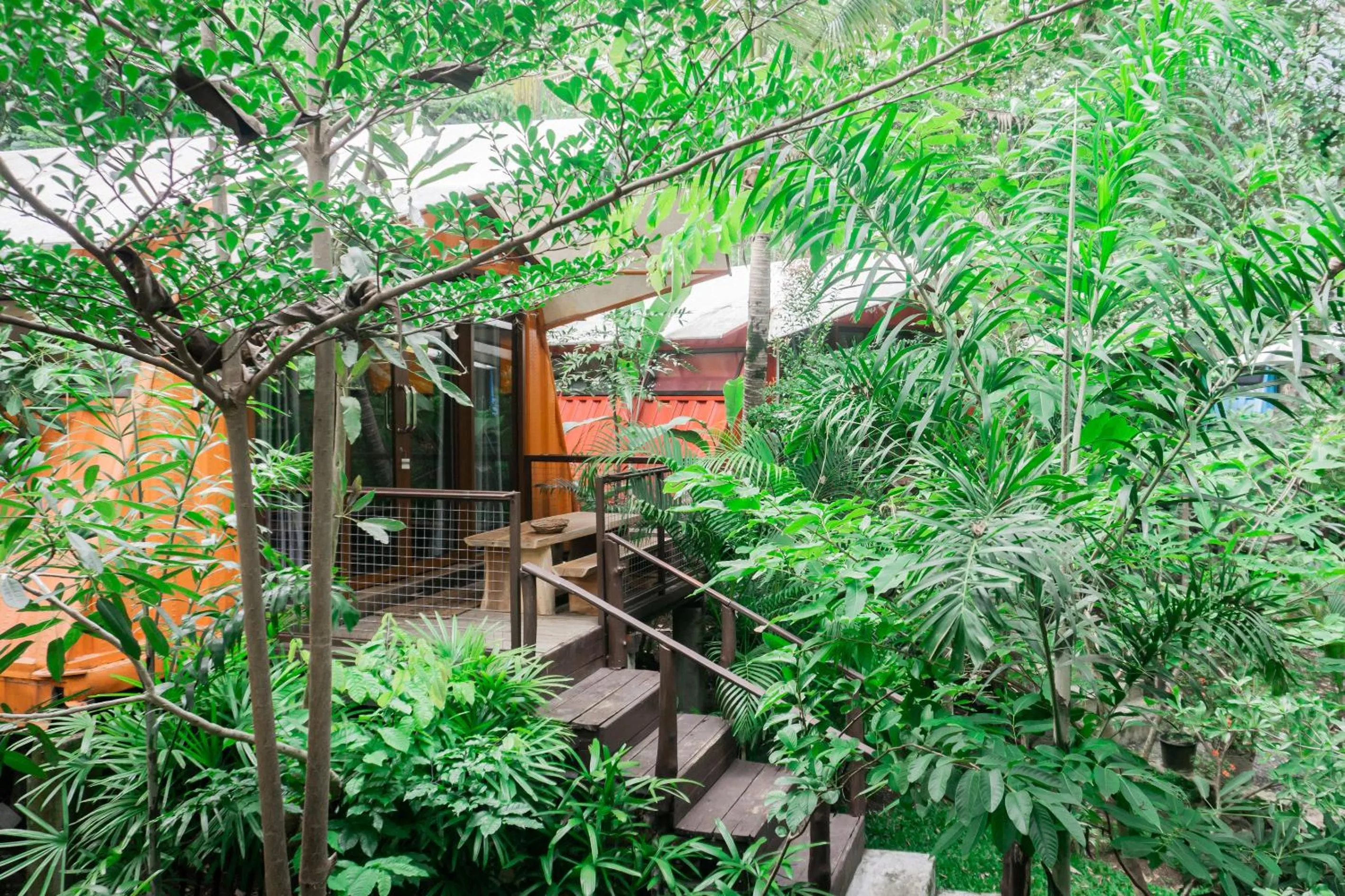 Property building in Hau Eco Lodges Citumang Pangandaran