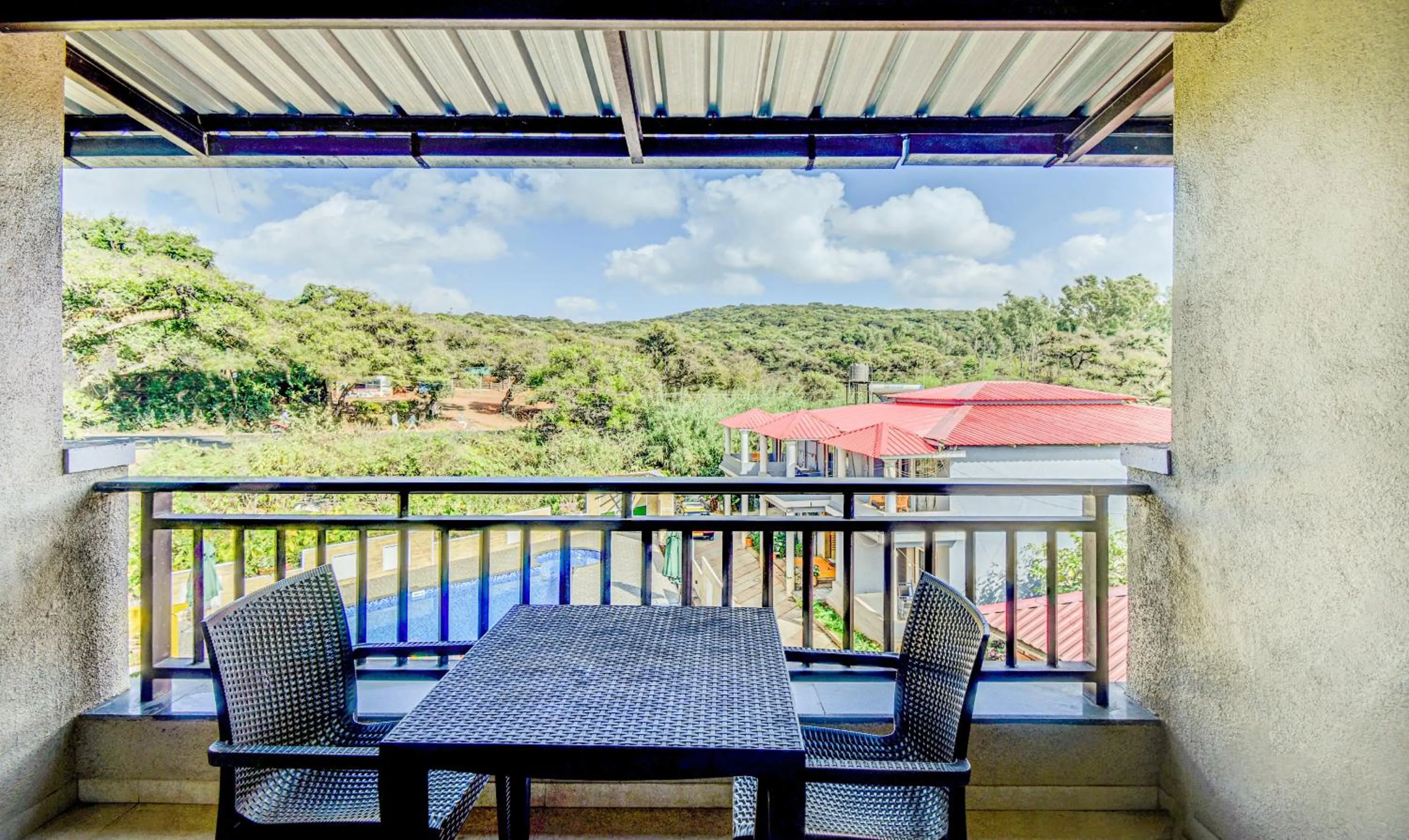Balcony/Terrace in Treebo JP Cottage