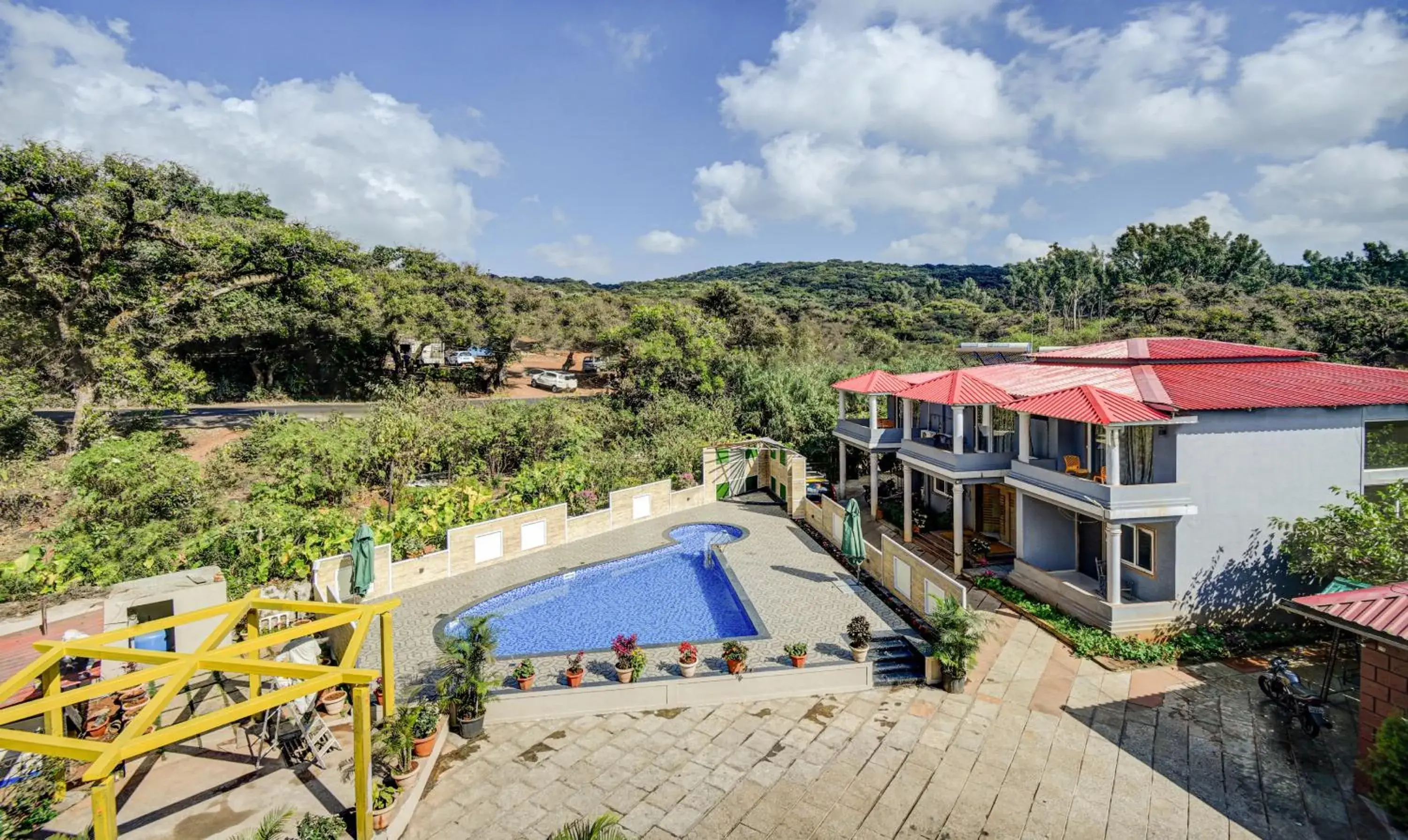 Property building in Treebo JP Cottage Property building in Treebo JP Cottage