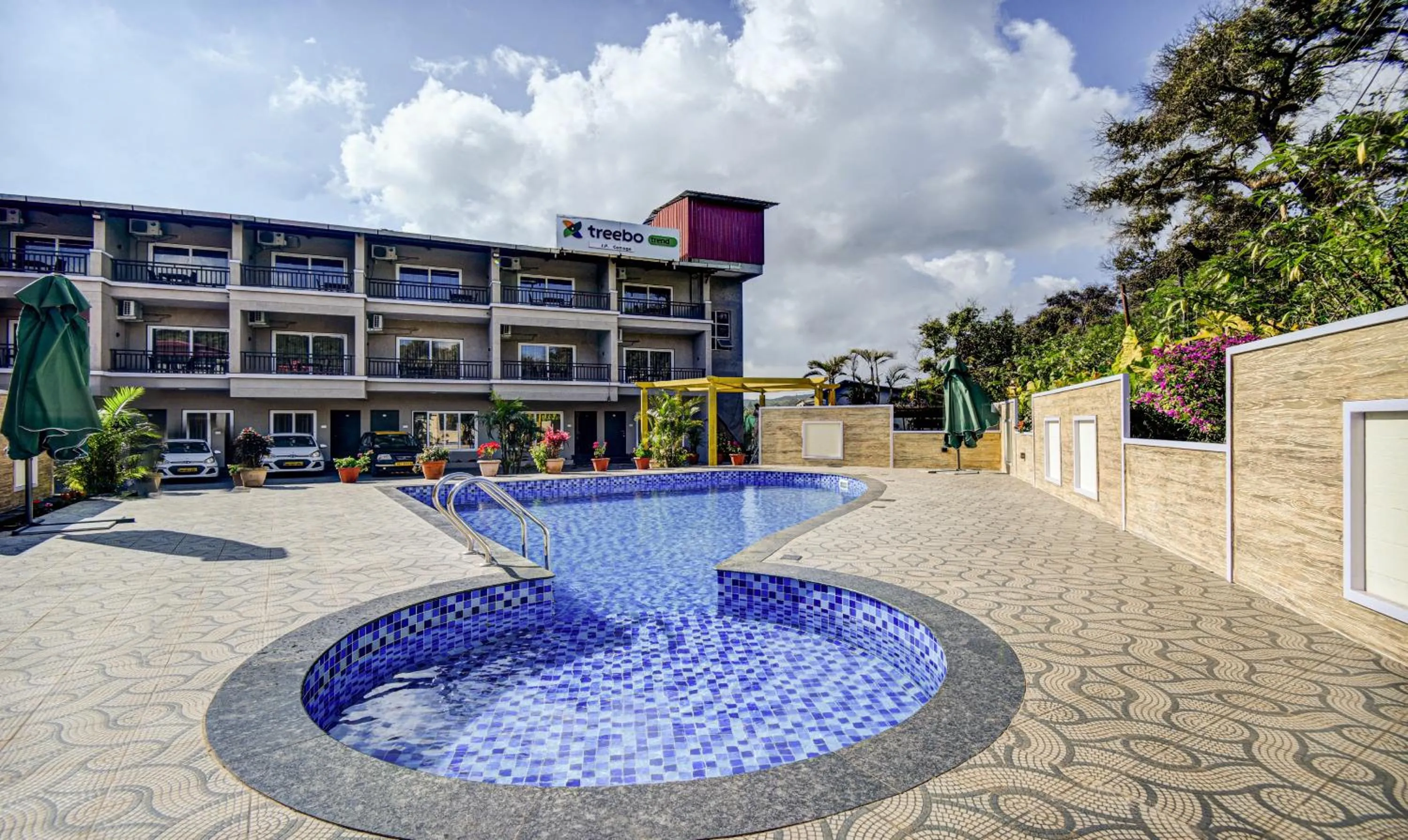 Property building in Treebo JP Cottage