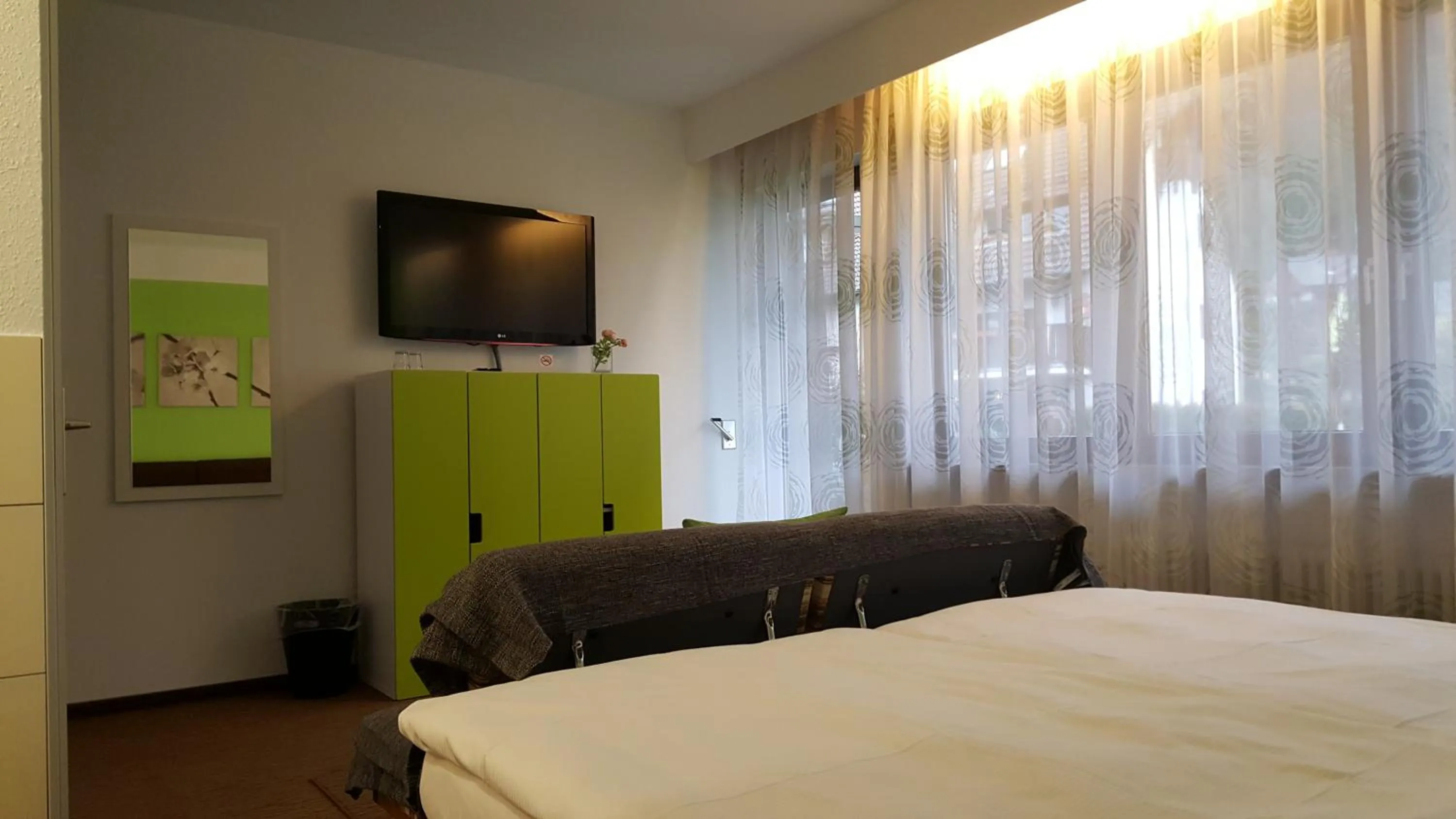 Bed in Gästehaus Ruh - Non-Smoking