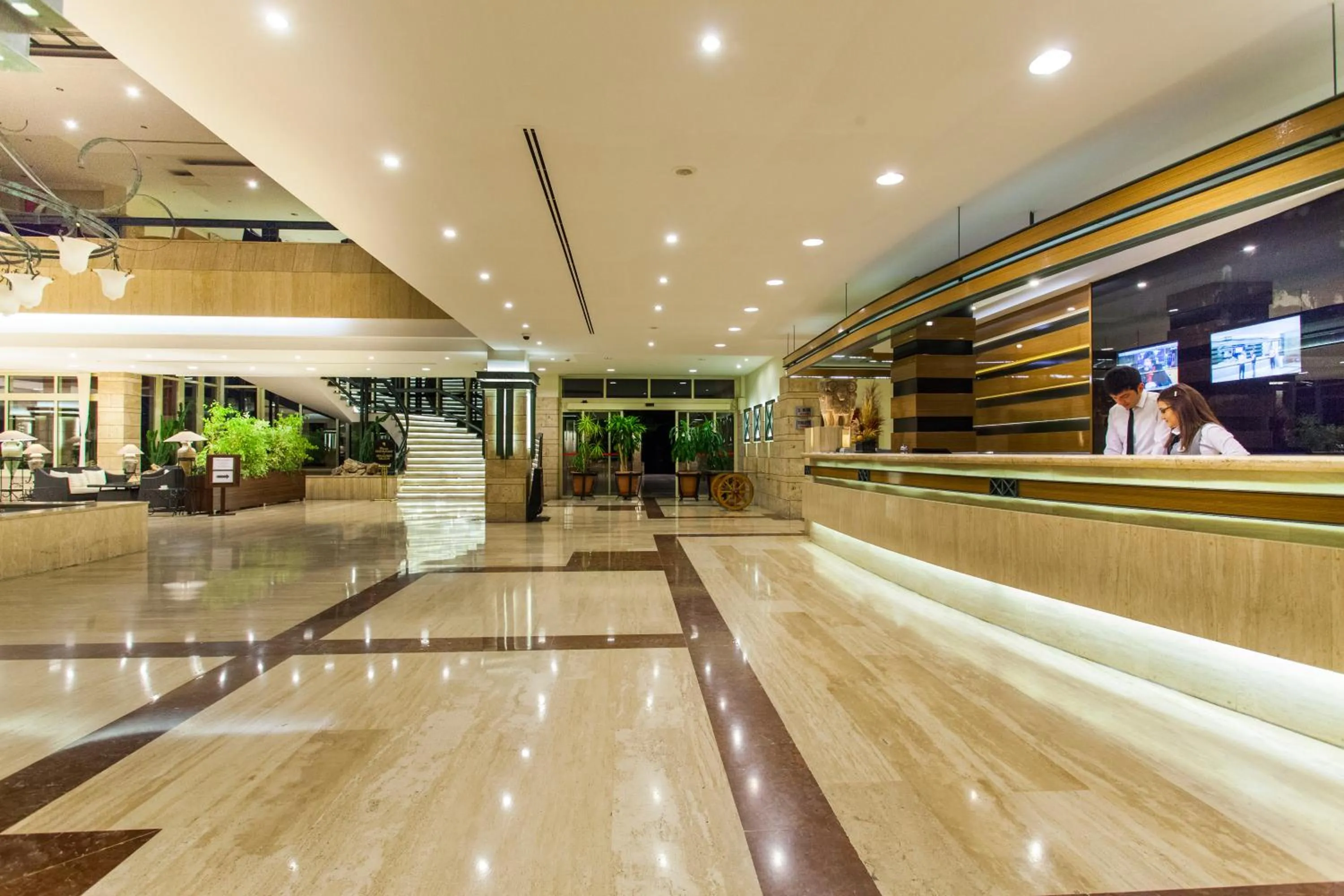 Lobby or reception in Polat Thermal Hotel
