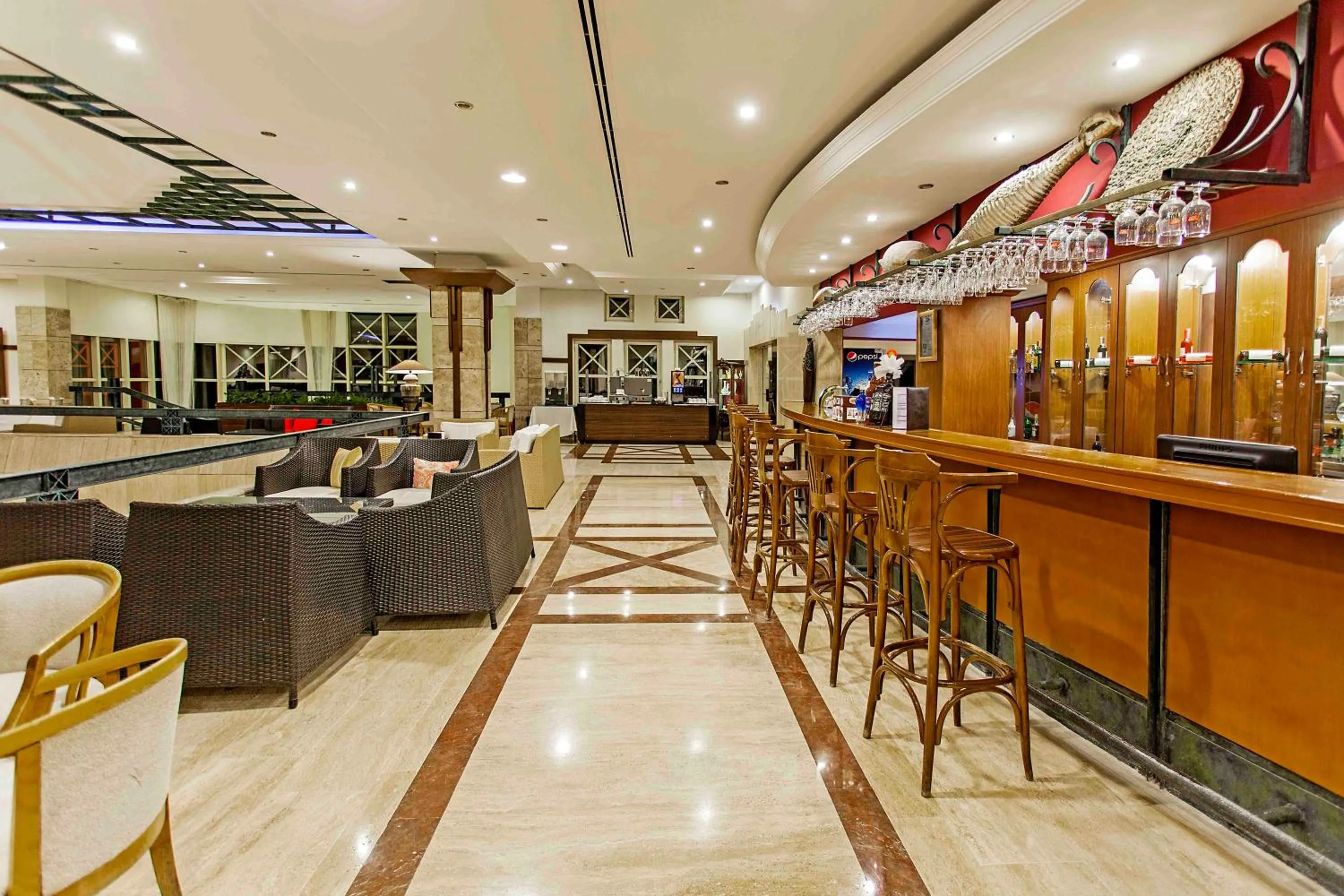 Lounge or bar in Polat Thermal Hotel