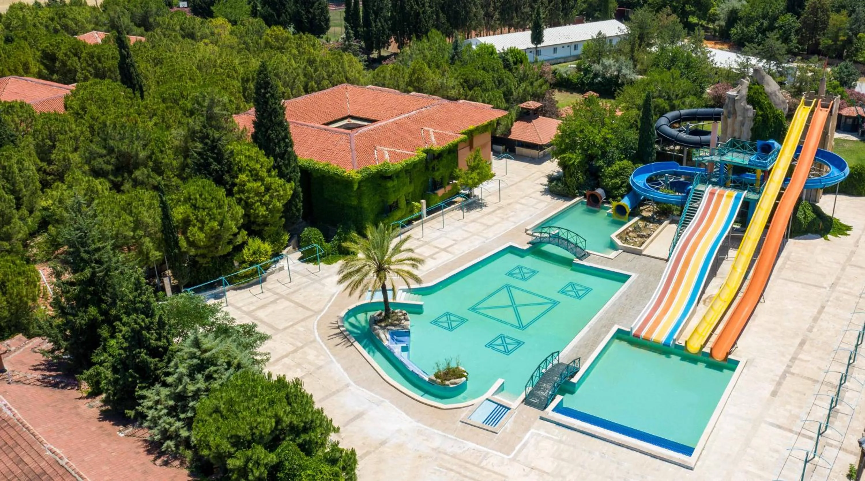 Pool view in Polat Thermal Hotel
