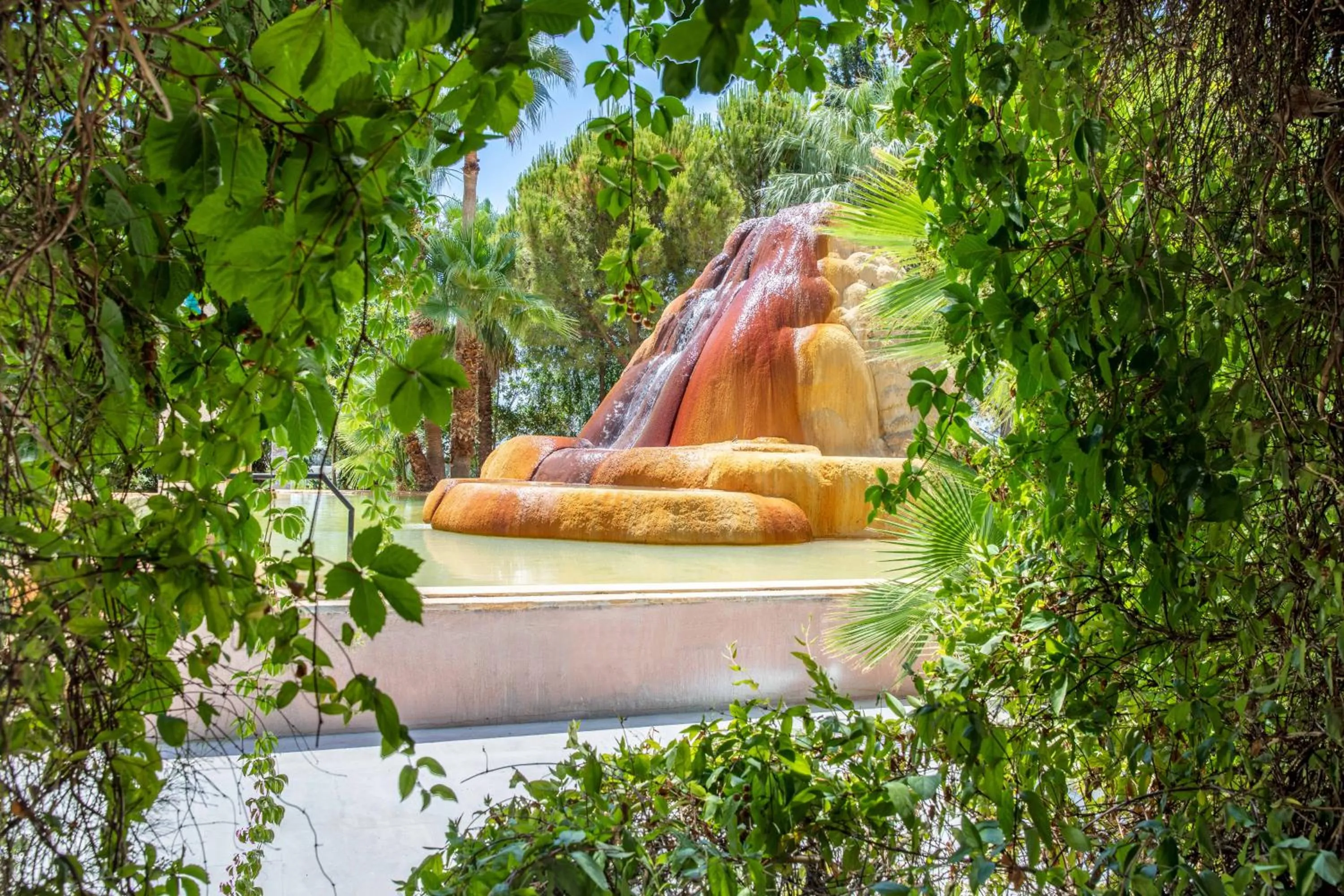 Garden view in Polat Thermal Hotel