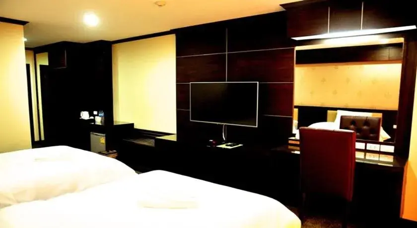 Bedroom, Bed in Green Hill Hotel Phayao Bedroom, Bed in Green Hill Hotel Phayao