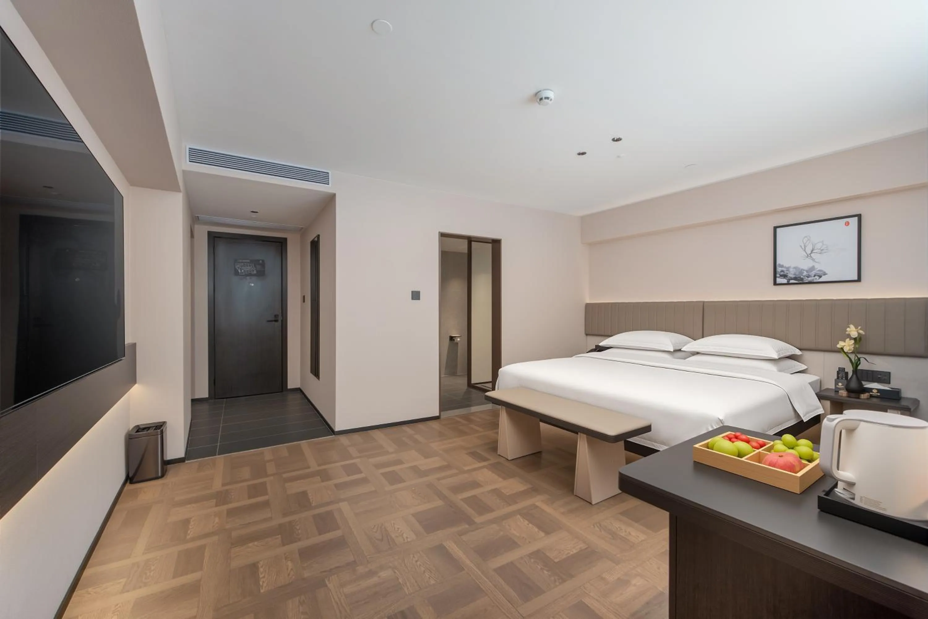 Bedroom, Bed in Waito Hotel Yuexiu Park Guangzhou