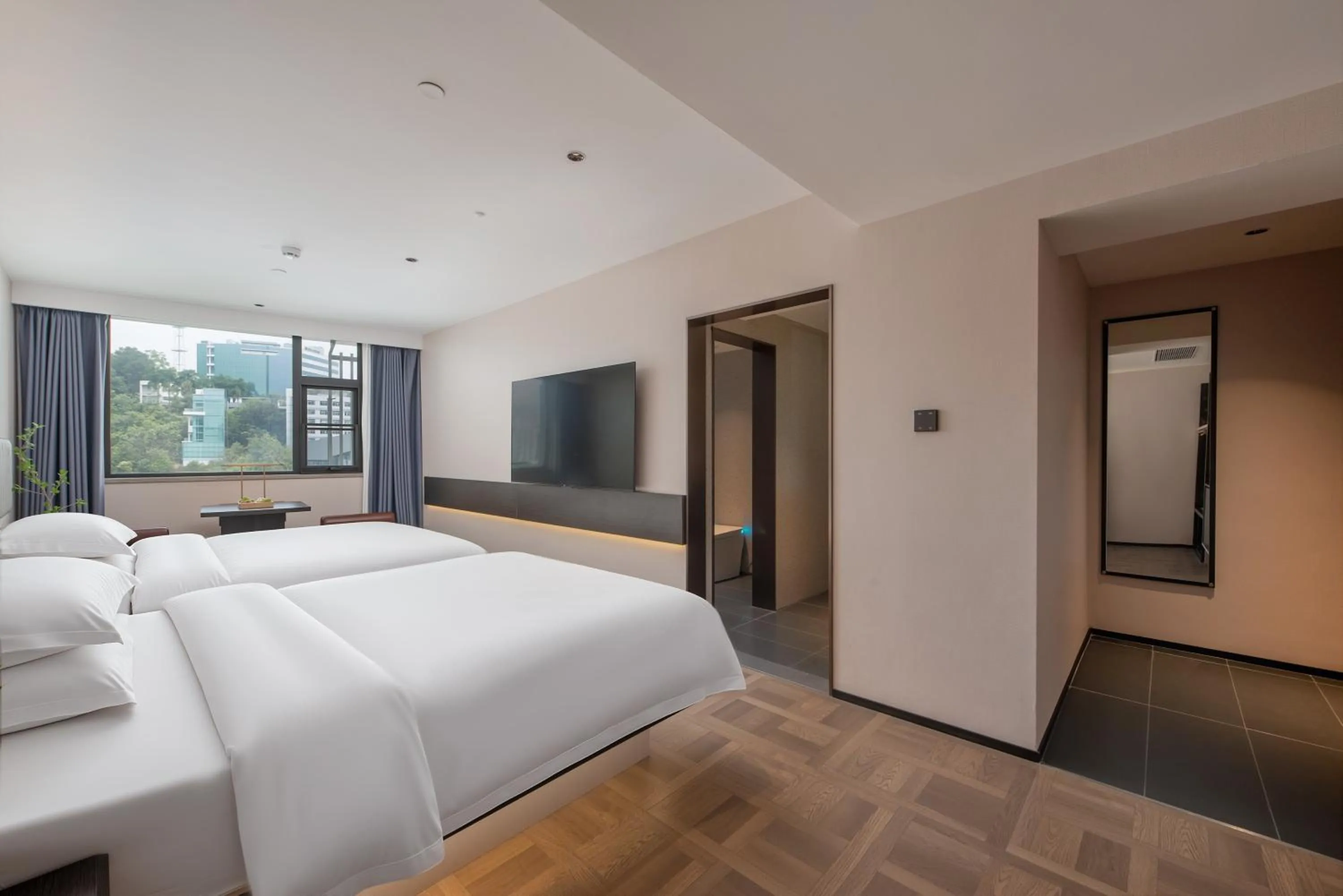 Bedroom, Bed in Waito Hotel Yuexiu Park Guangzhou