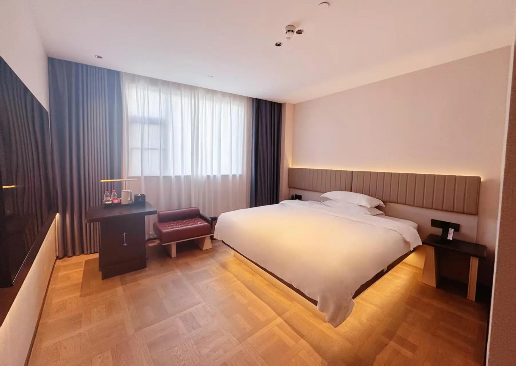 Bedroom, Bed in Waito Hotel Yuexiu Park Guangzhou