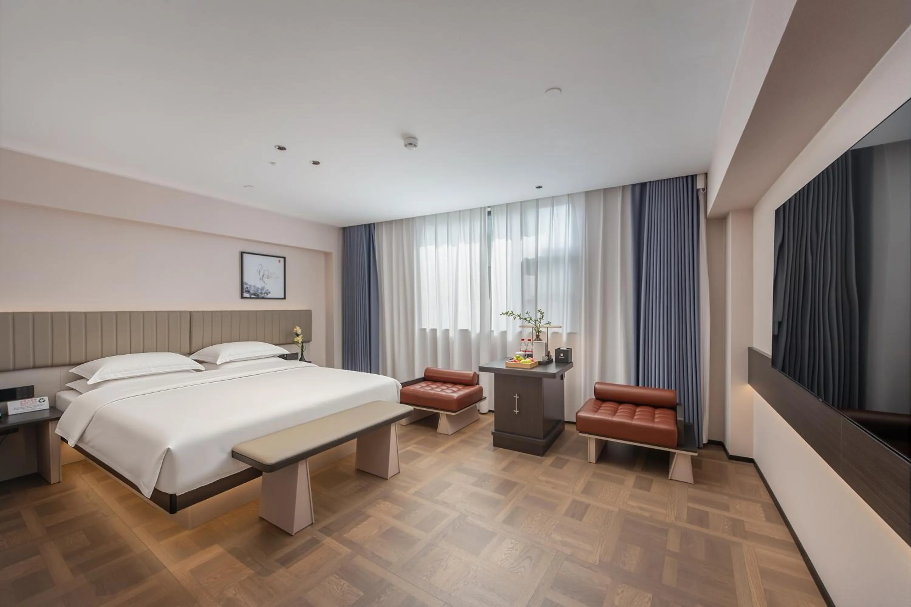 Bedroom, Bed in Waito Hotel Yuexiu Park Guangzhou