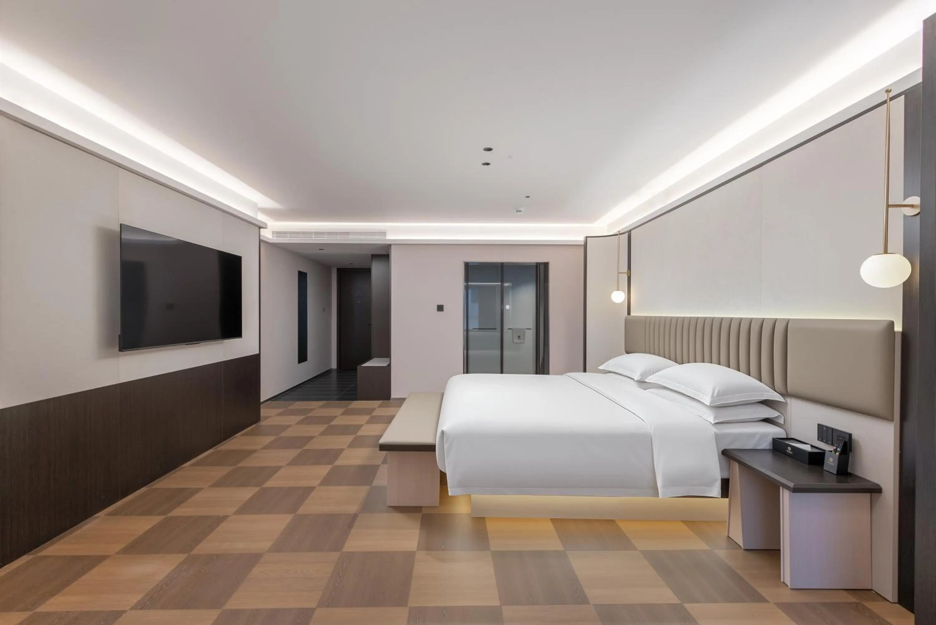 Bedroom, Bed in Waito Hotel Yuexiu Park Guangzhou