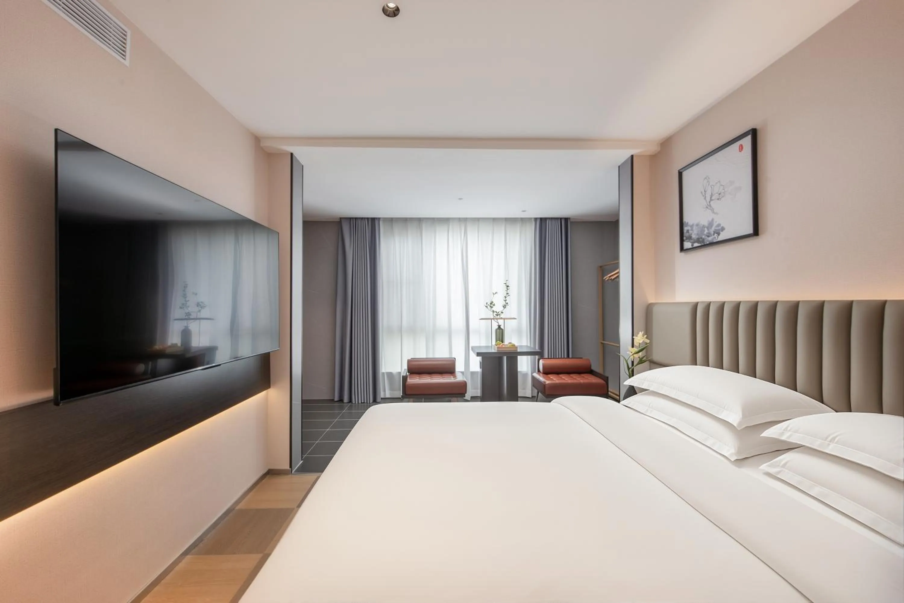 Bedroom, Bed in Waito Hotel Yuexiu Park Guangzhou