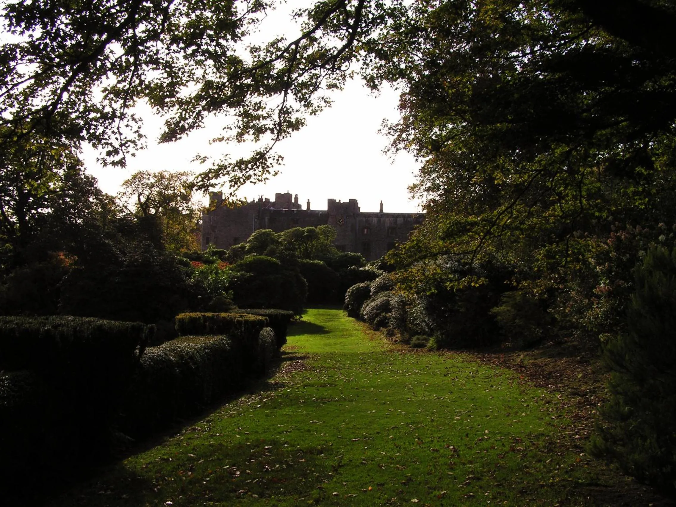 Garden in Muncaster Castle Coachman's Quarters