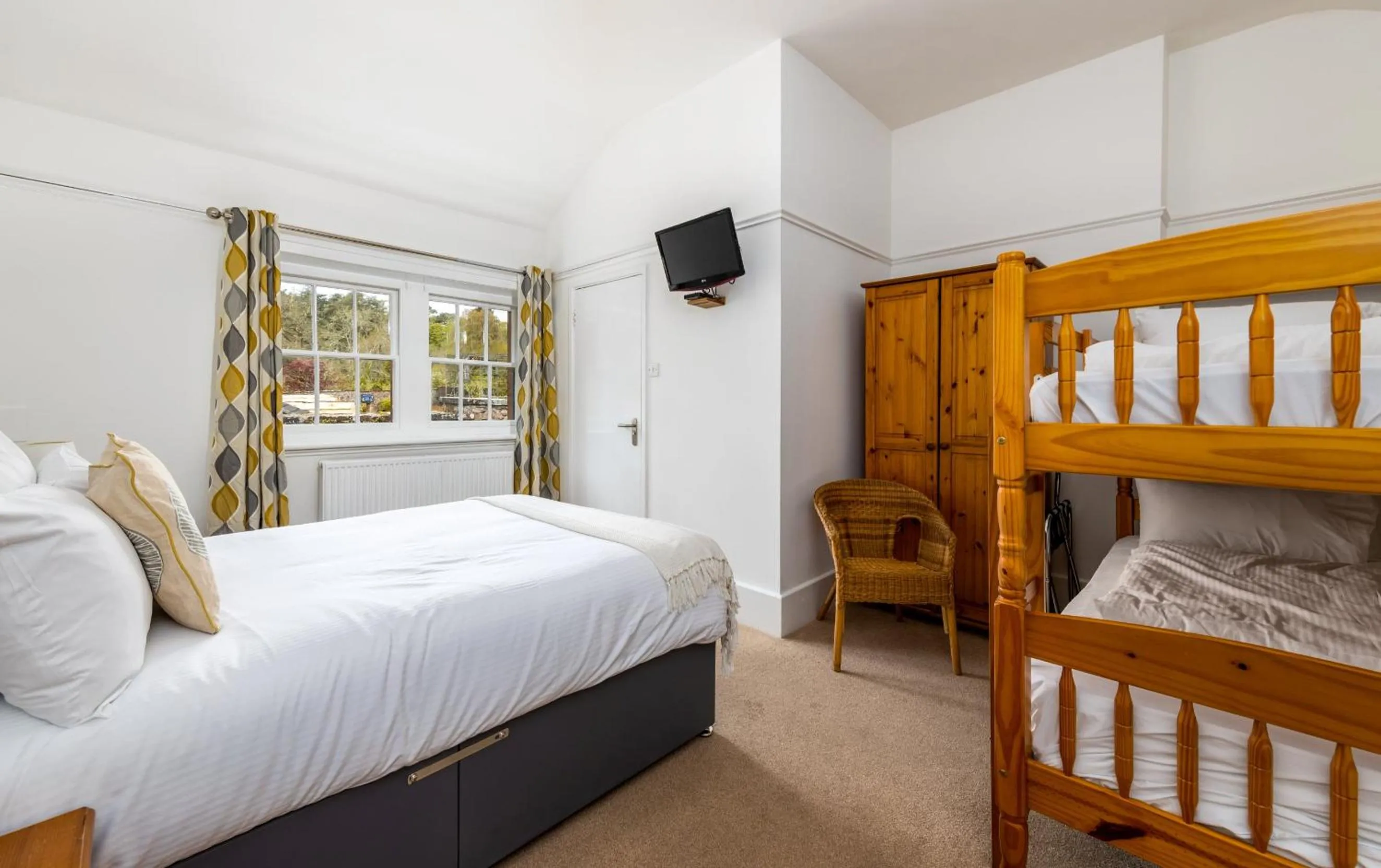 bunk bed, Bed in Muncaster Castle Coachman's Quarters