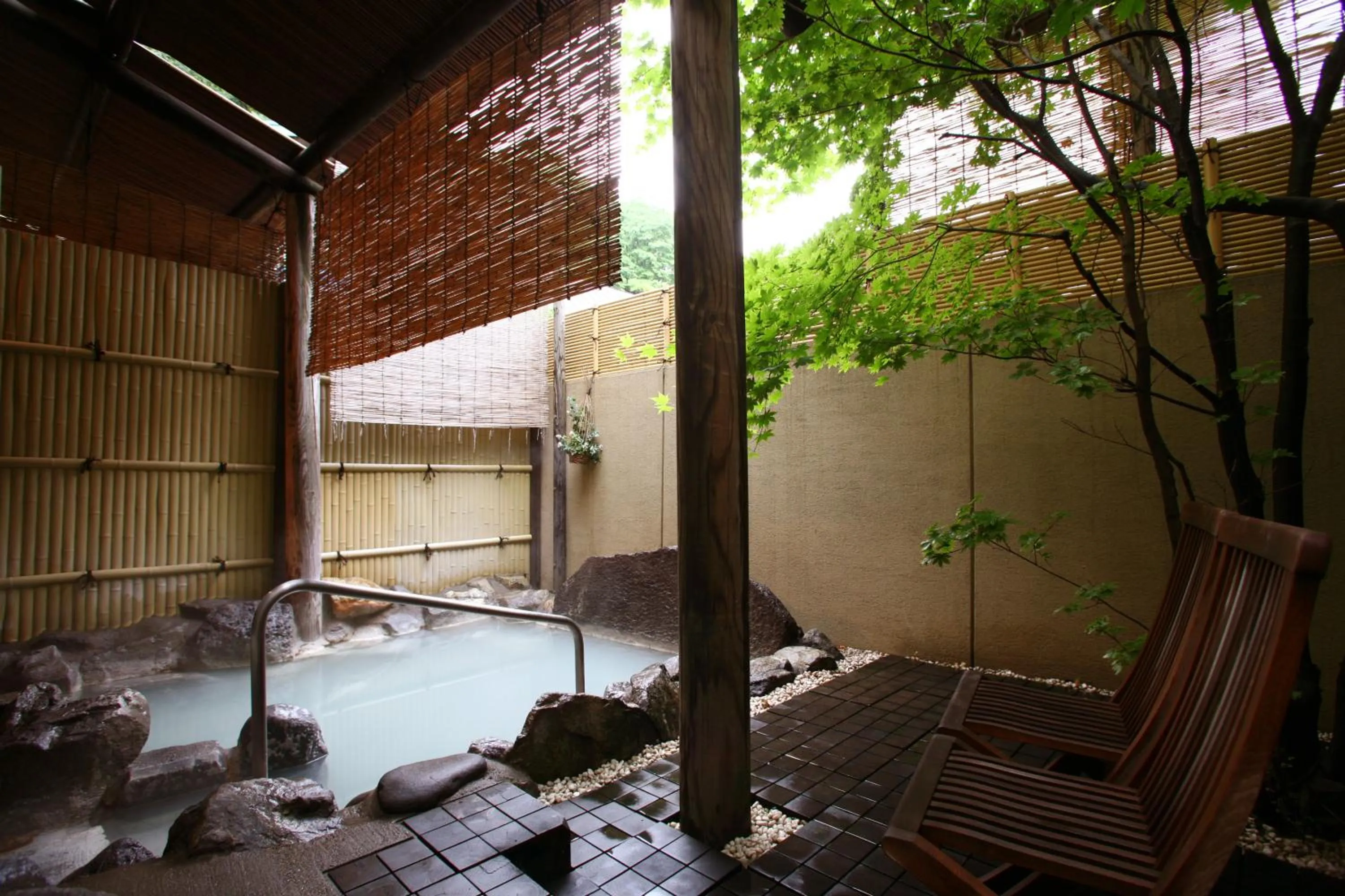 Hot Spring Bath in Takinoya Bekkan Tamanoyu