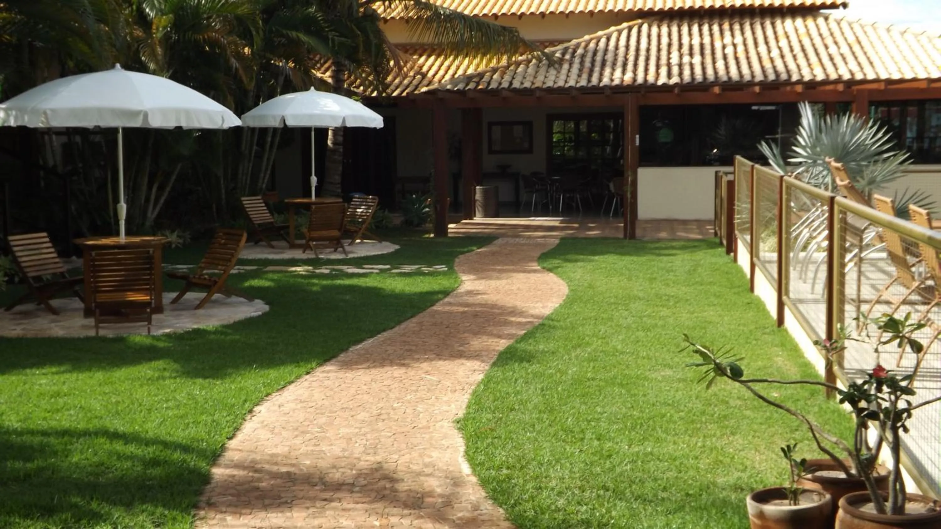 Garden in Pousada Surucuá - Bonito MS