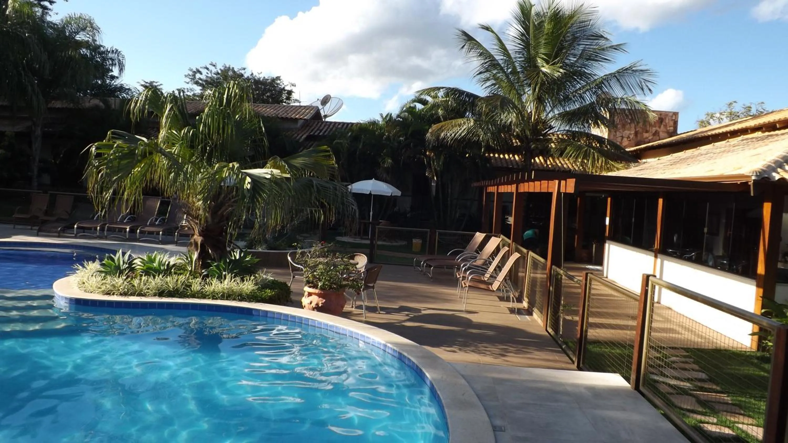 Swimming pool in Pousada Surucuá - Bonito MS