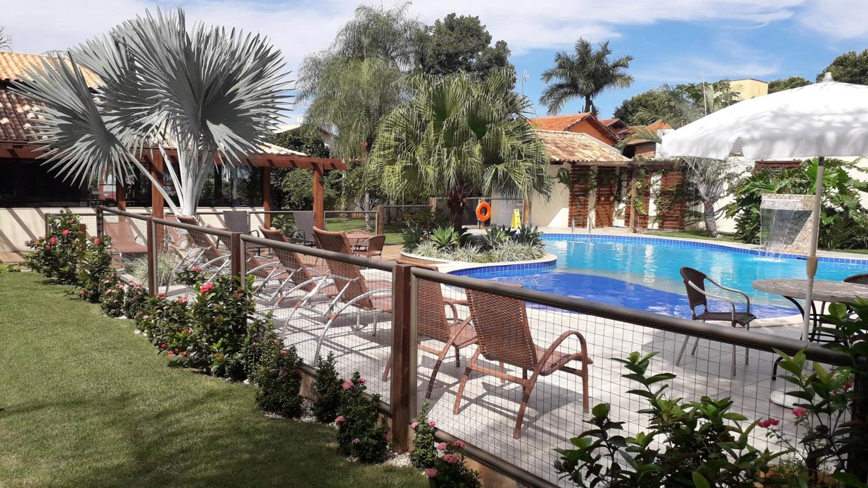 Pool view in Pousada Surucuá - Bonito MS