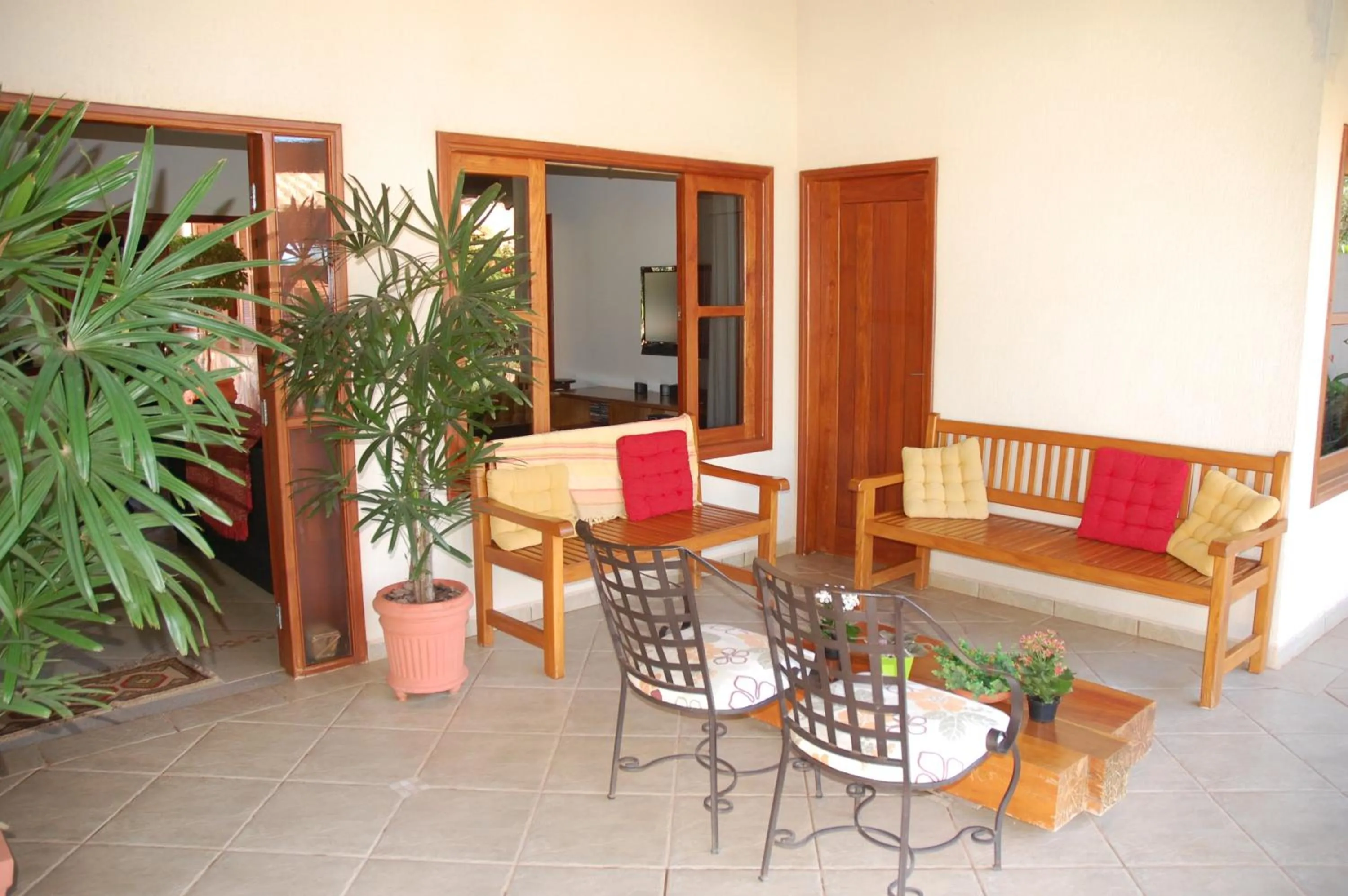 Patio in Pousada Surucuá - Bonito MS