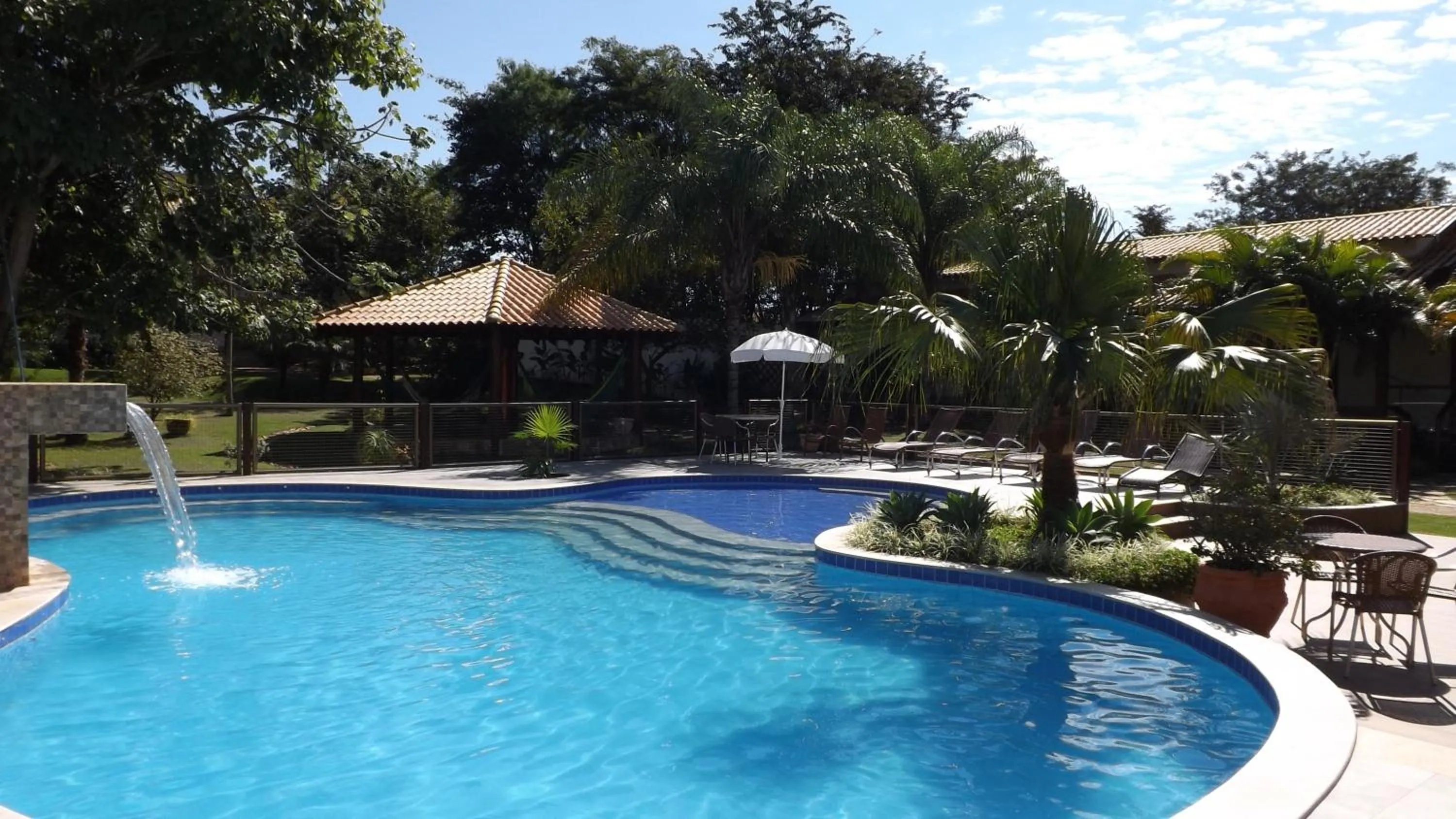 Pool view in Pousada Surucuá - Bonito MS