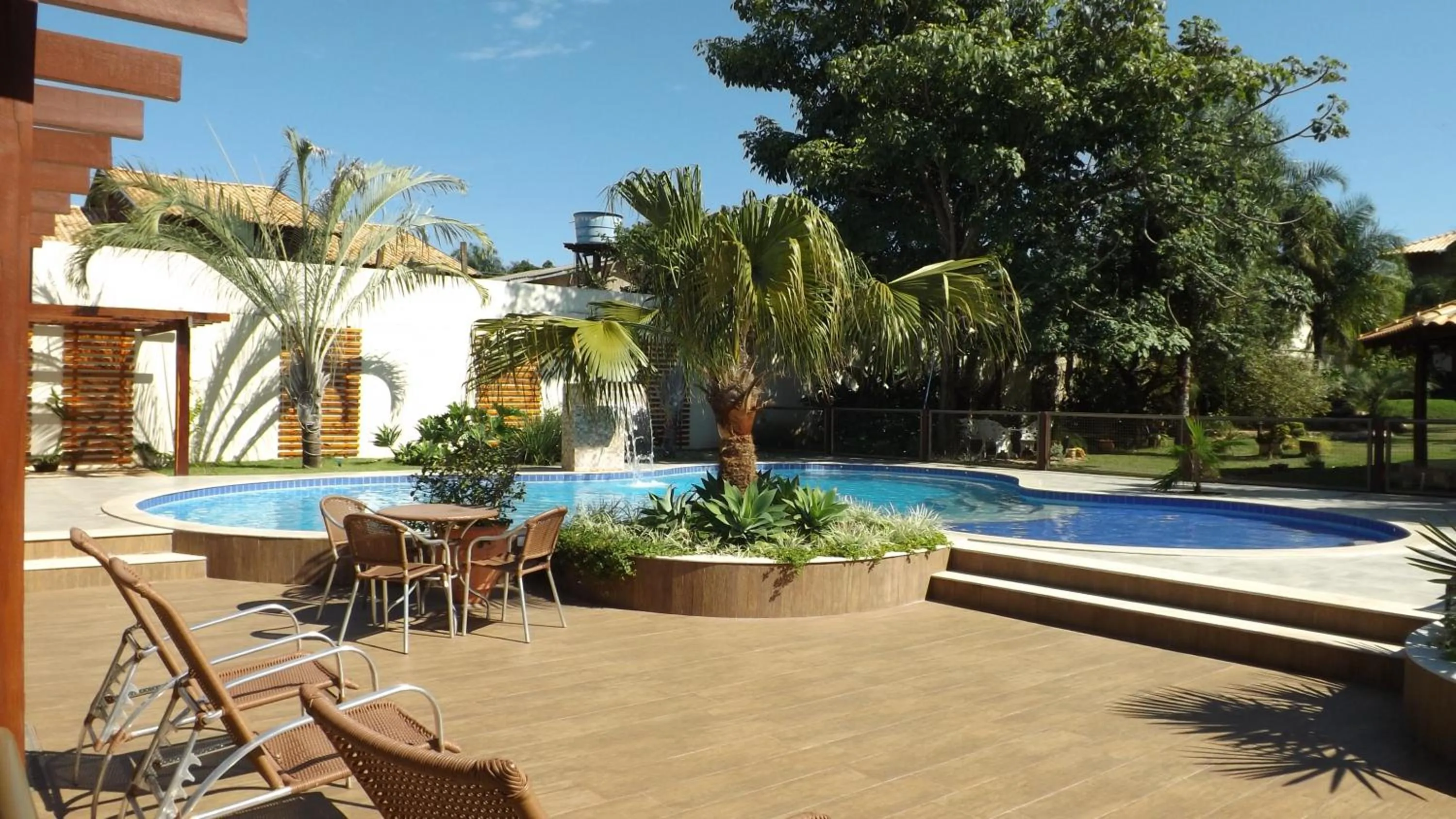 Pool view in Pousada Surucuá - Bonito MS