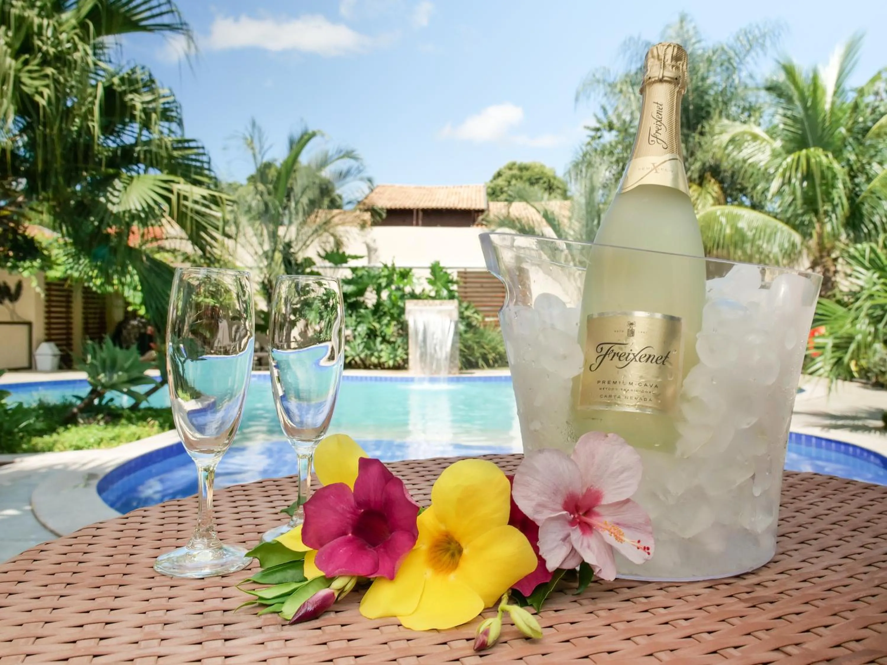 Swimming pool in Pousada Surucuá - Bonito MS