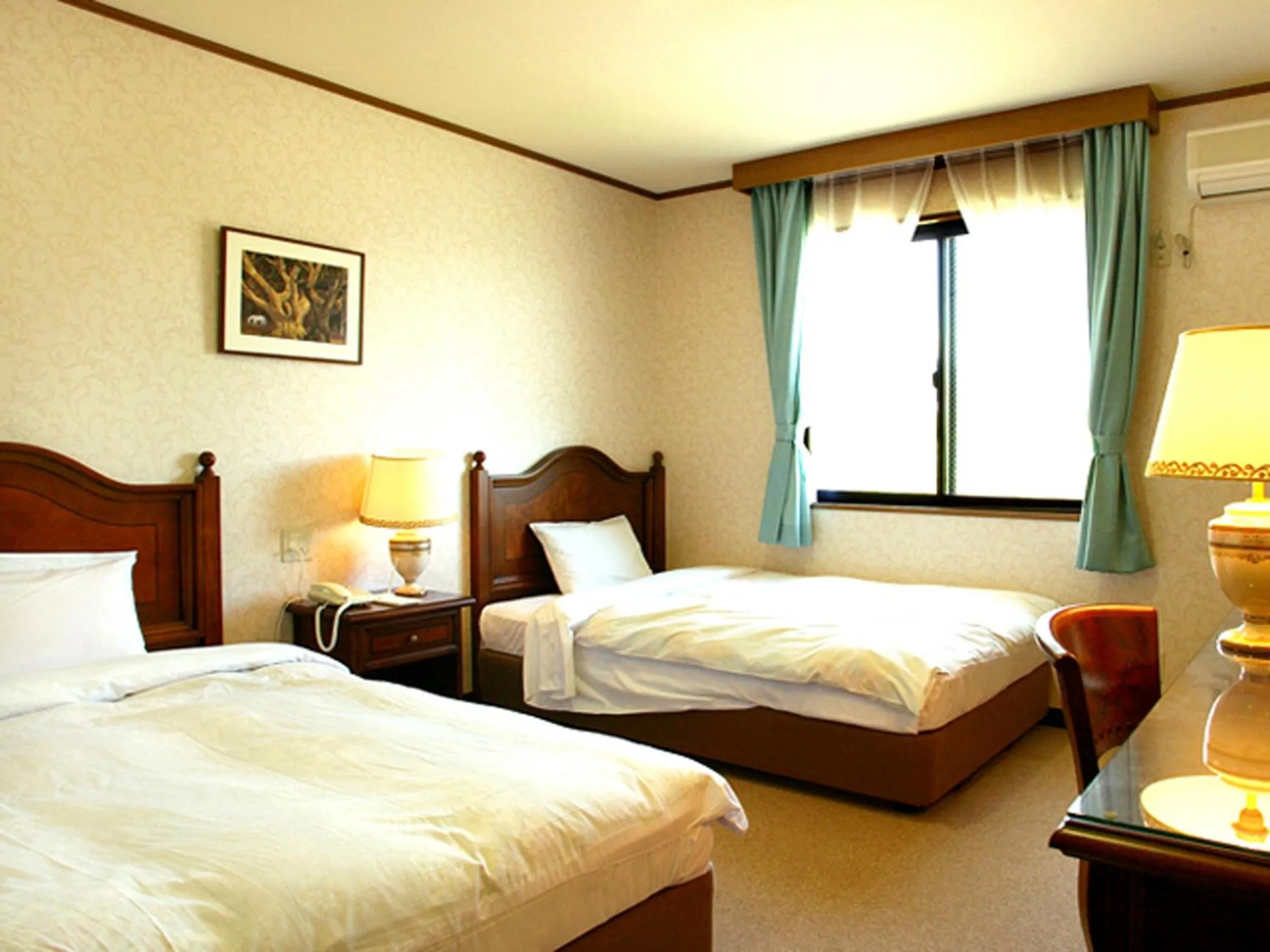 Photo of the whole room, Bed in Aiwa no Mori Hotel