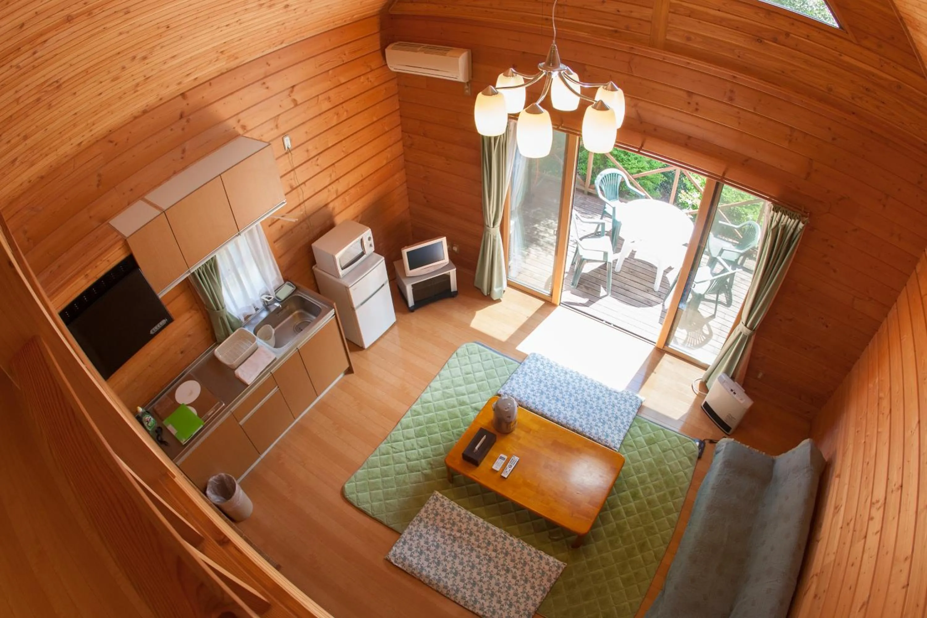 Photo of the whole room in Aiwa no Mori Hotel