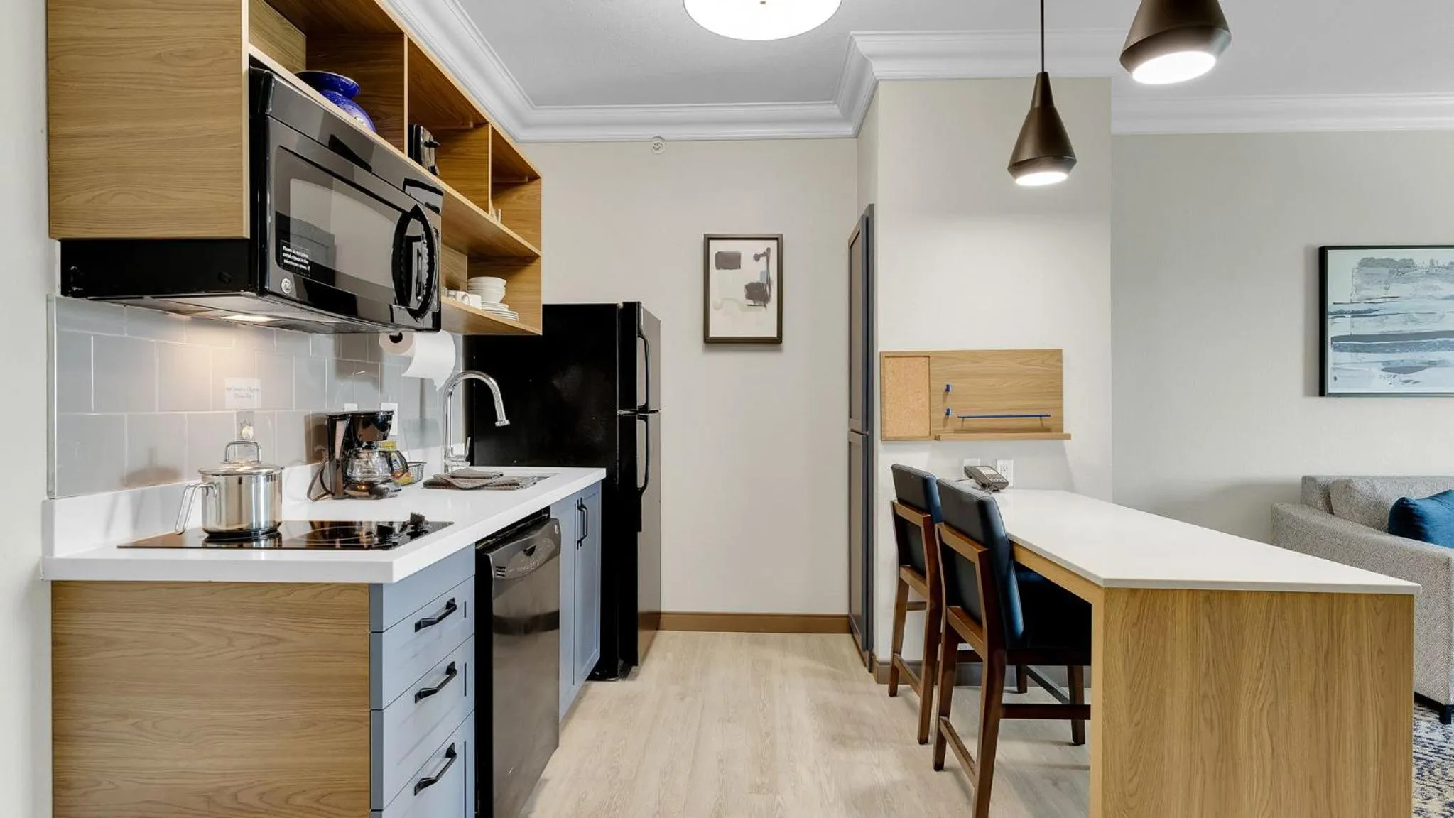 Kitchen or kitchenette in Candlewood Suites San Antonio Downtown by IHG